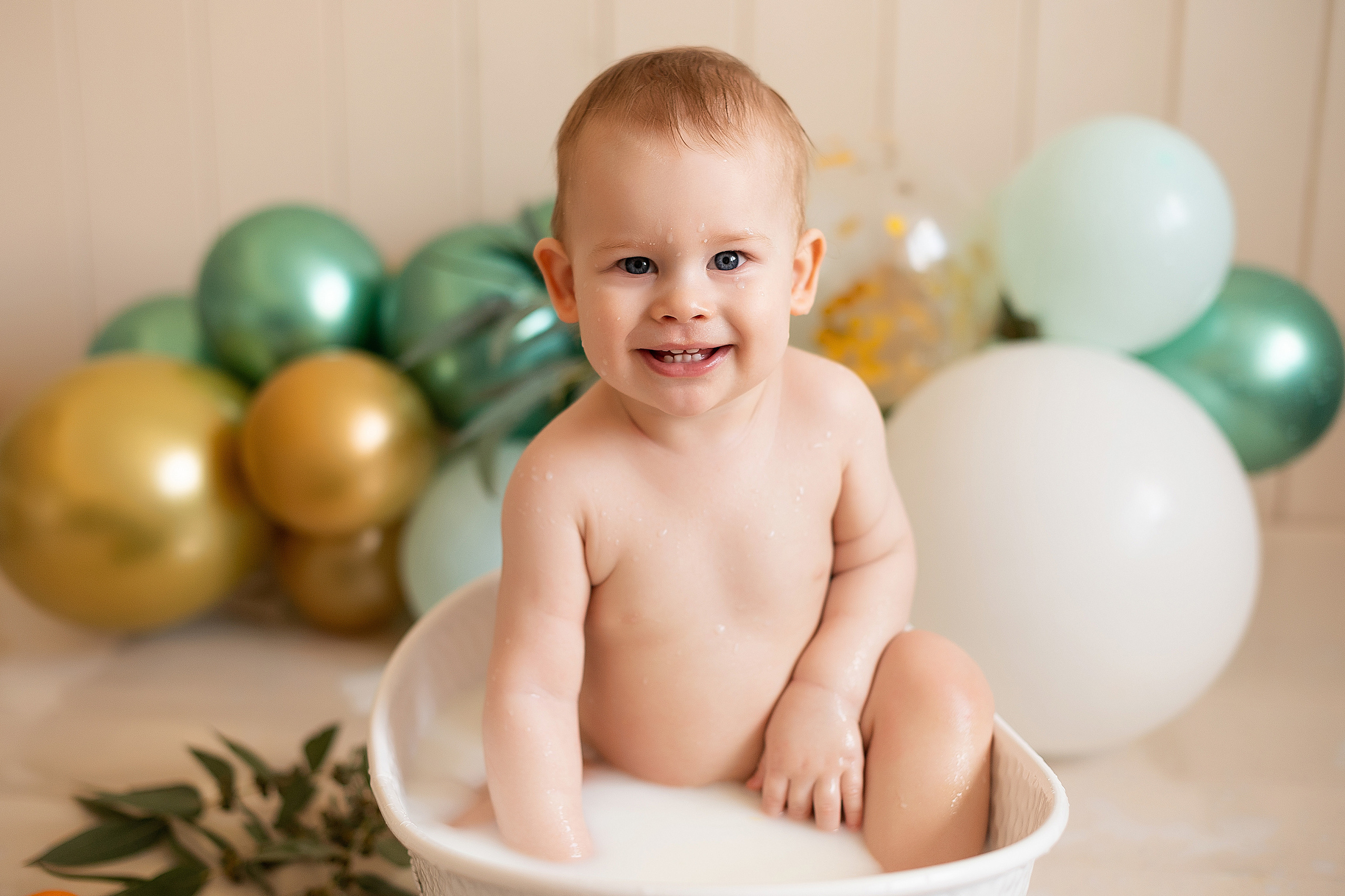 Первый годик Артёмке. Детский и семейный фотограф в Красноярске. Фотосессии новорожденных малышей до 1 месяца