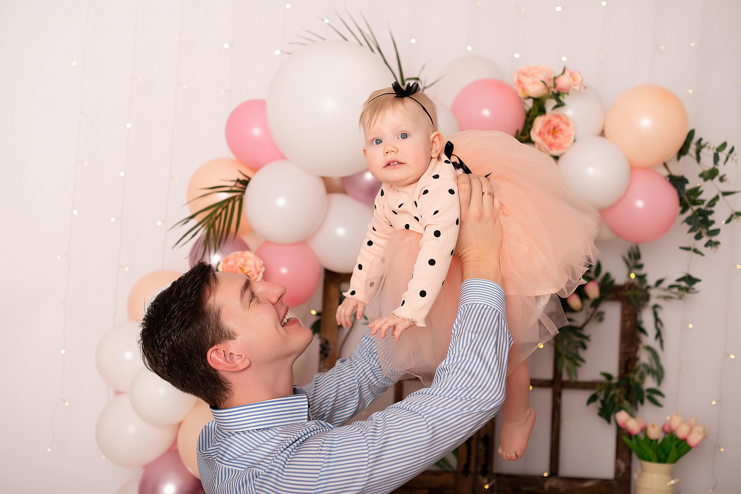 Первый годик Дашеньки. Детский и семейный фотограф в Красноярске. Фотосессии новорожденных малышей до 1 месяца