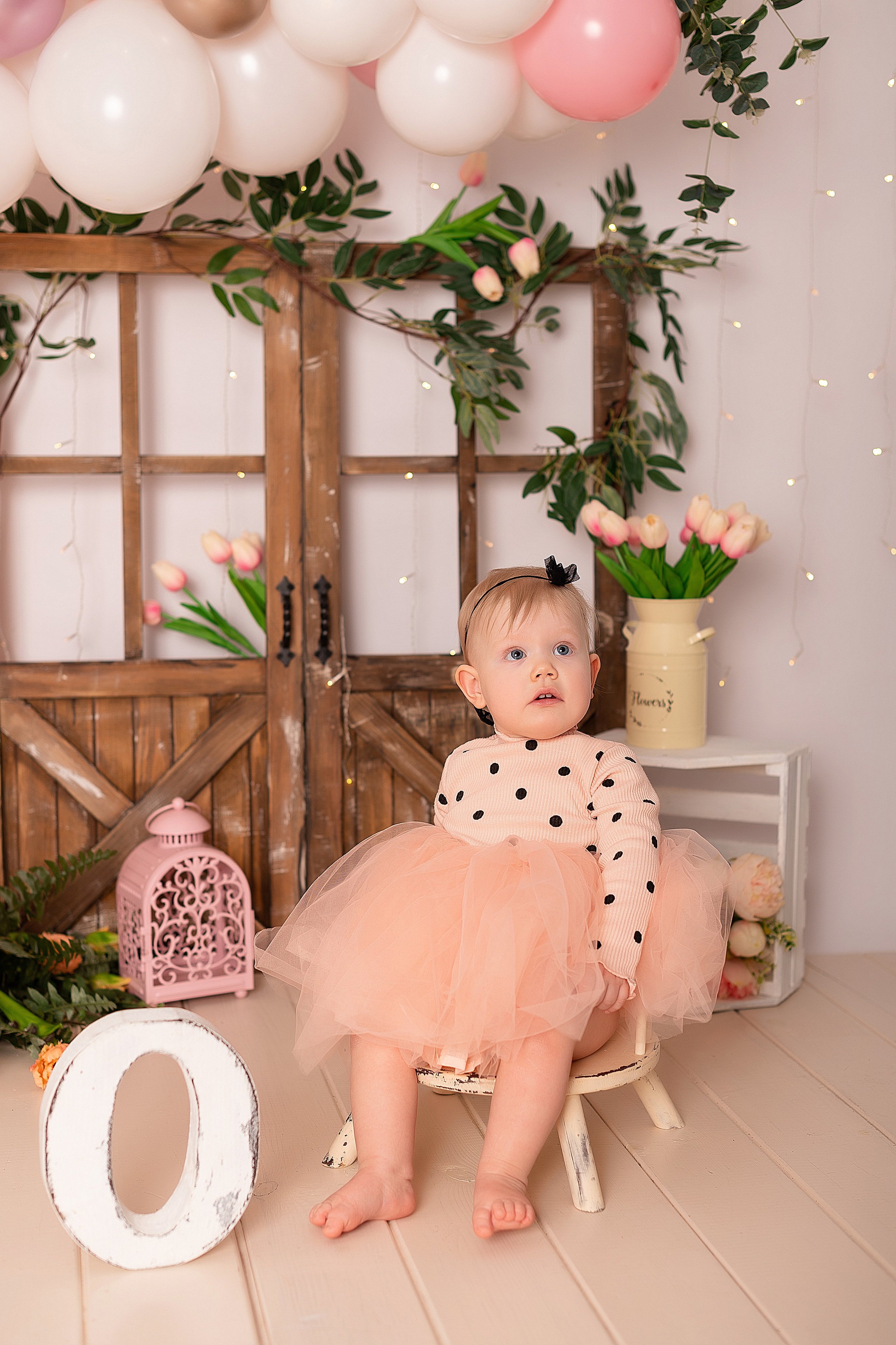 Первый годик Дашеньки. Детский и семейный фотограф в Красноярске. Фотосессии новорожденных малышей до 1 месяца