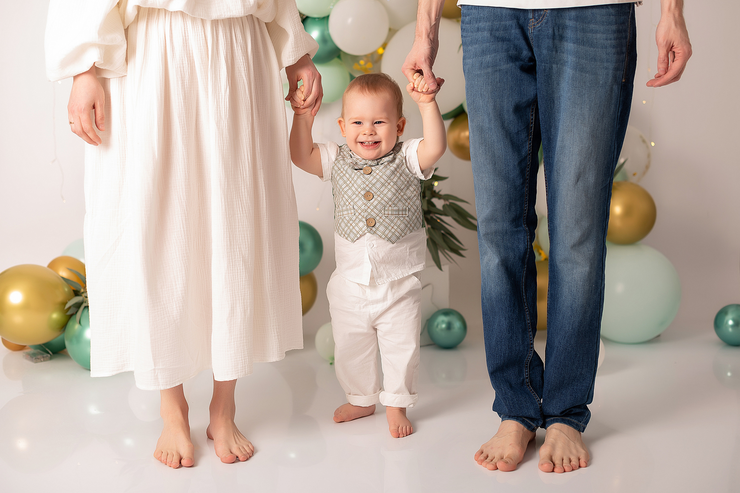 Первый годик Артёмке. Детский и семейный фотограф в Красноярске. Фотосессии новорожденных малышей до 1 месяца