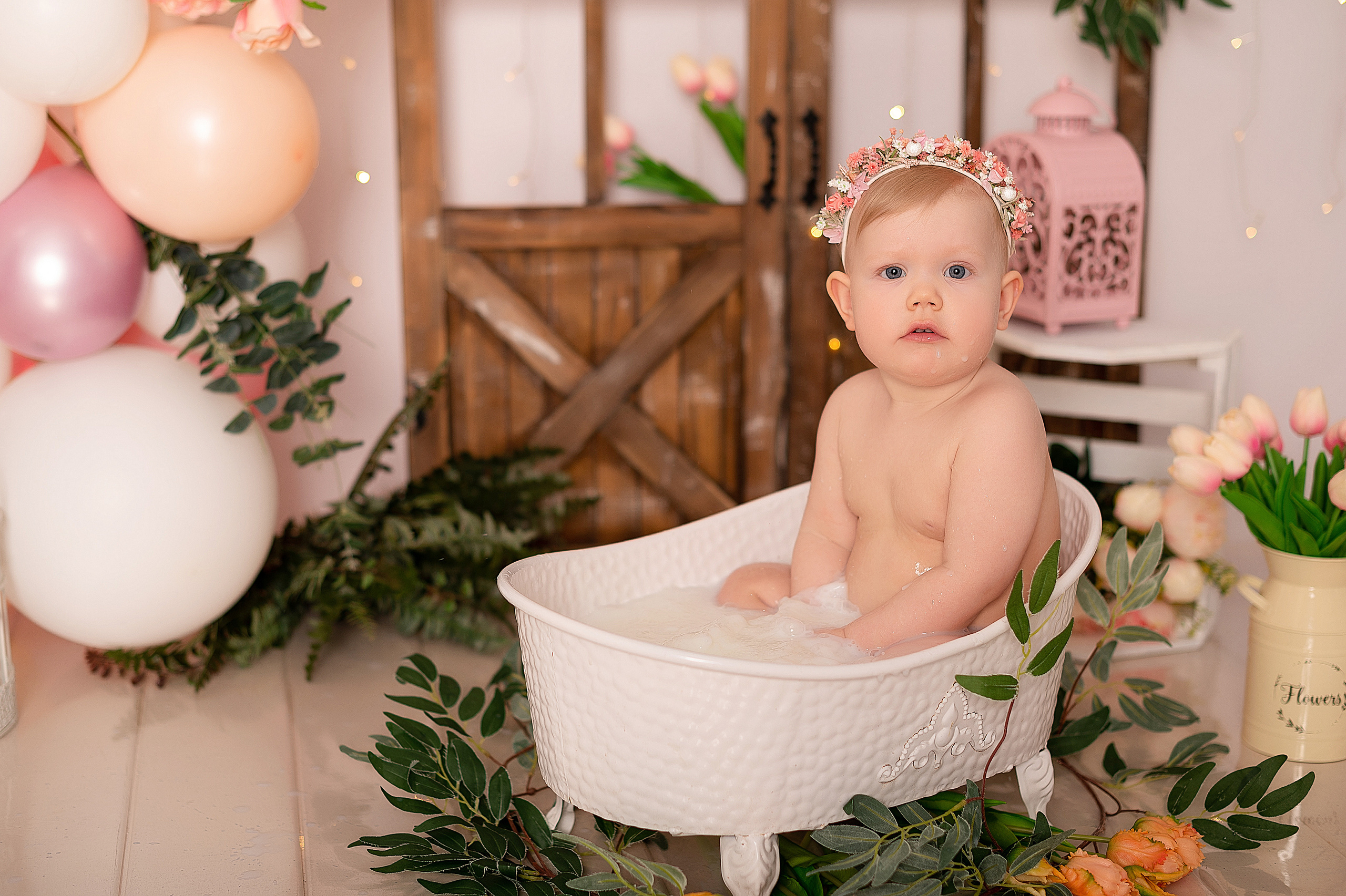 Первый годик Дашеньки. Детский и семейный фотограф в Красноярске. Фотосессии новорожденных малышей до 1 месяца