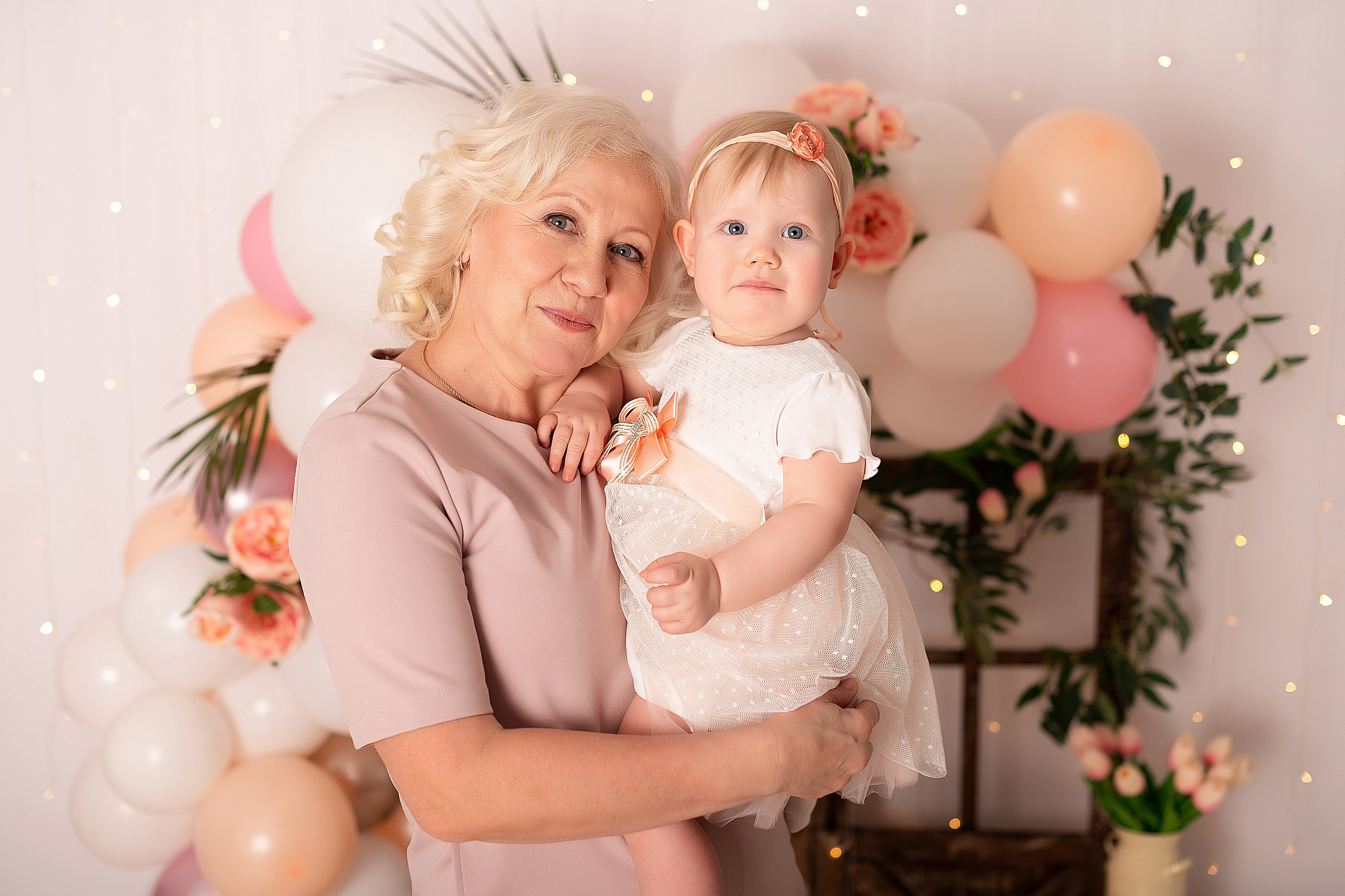 Первый годик Дашеньки. Детский и семейный фотограф в Красноярске. Фотосессии новорожденных малышей до 1 месяца