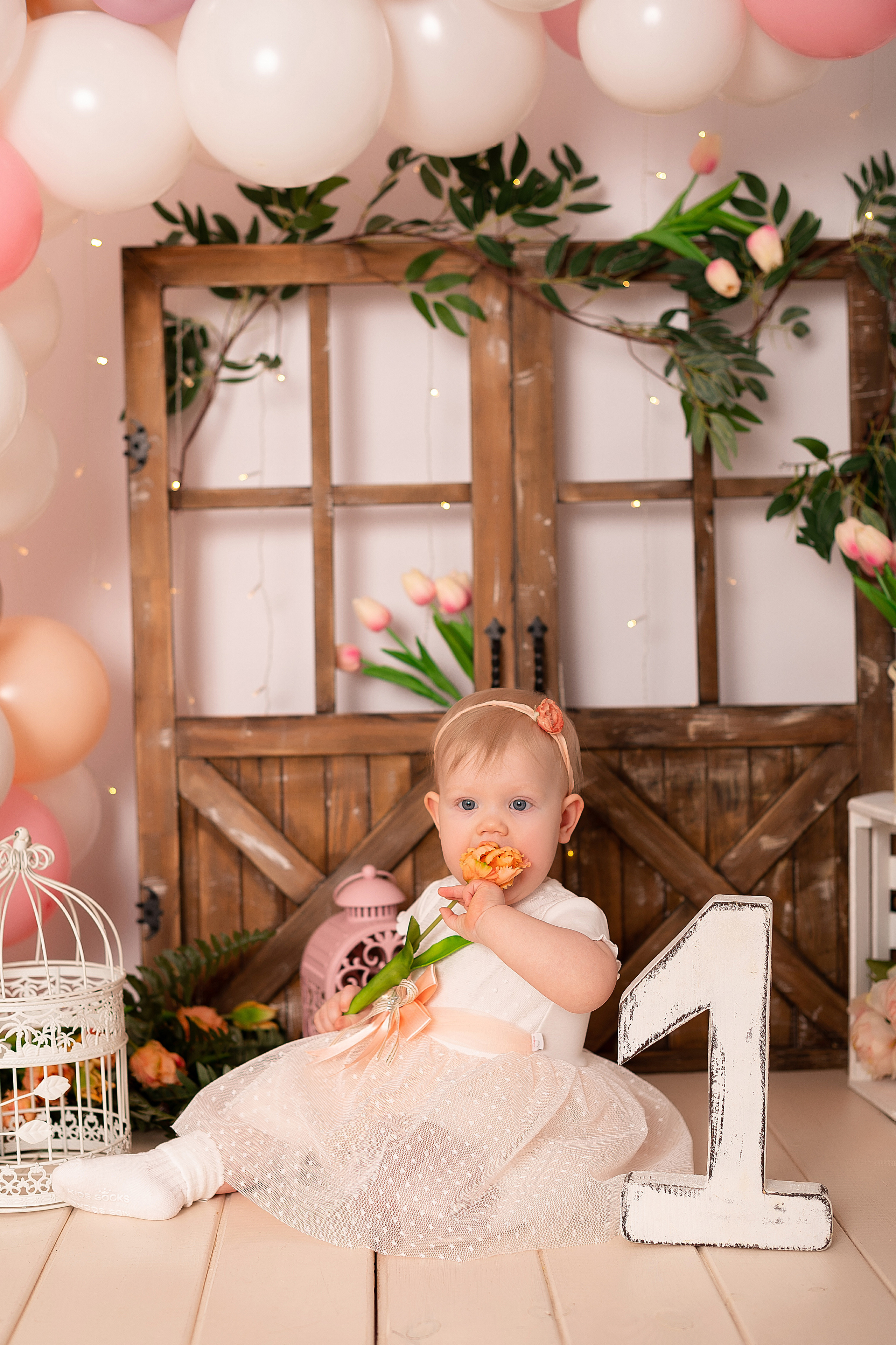 Первый годик Дашеньки. Детский и семейный фотограф в Красноярске. Фотосессии новорожденных малышей до 1 месяца