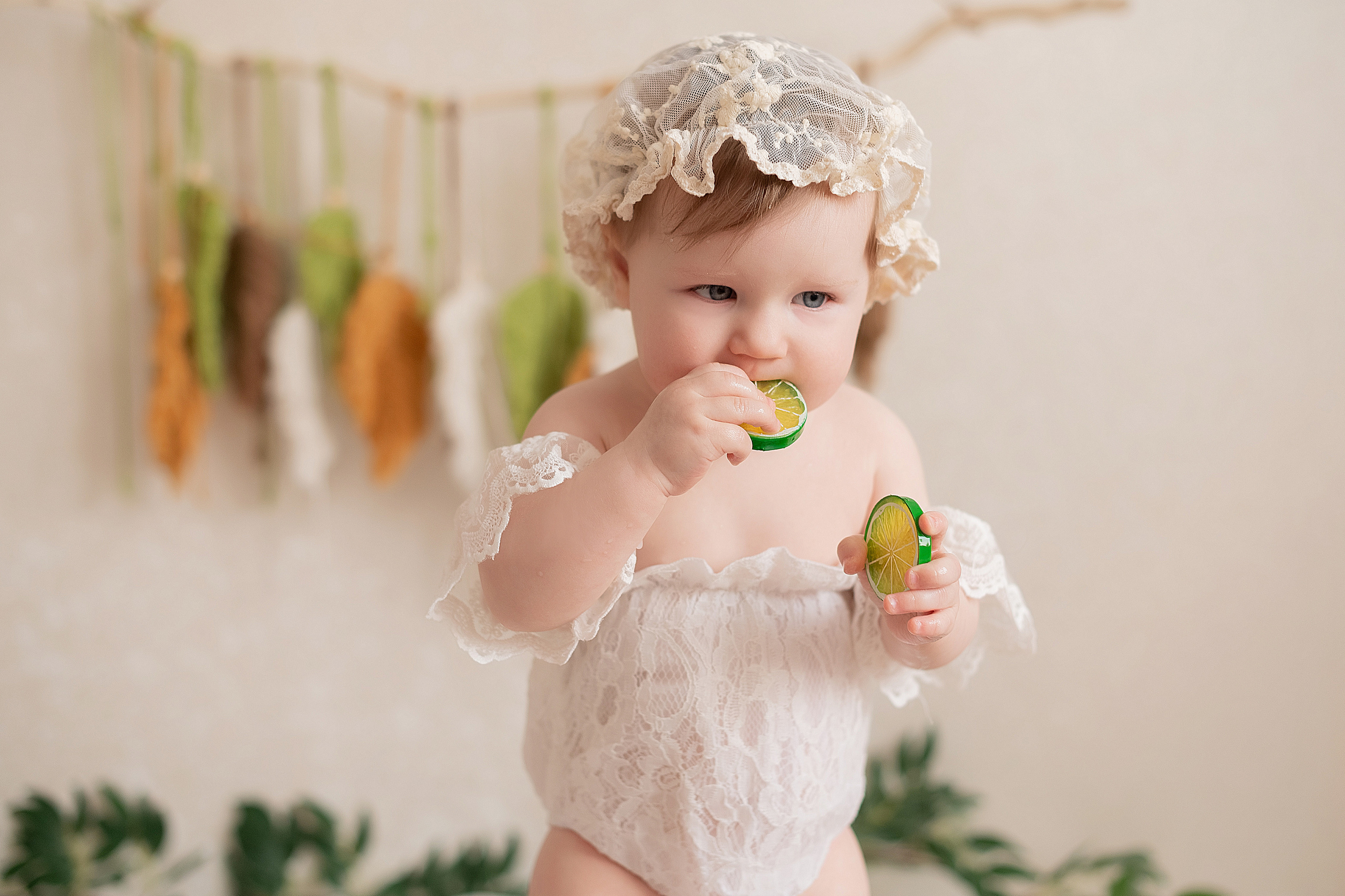 Первый годик Дианочке. Детский и семейный фотограф в Красноярске. Фотосессии новорожденных малышей до 1 месяца