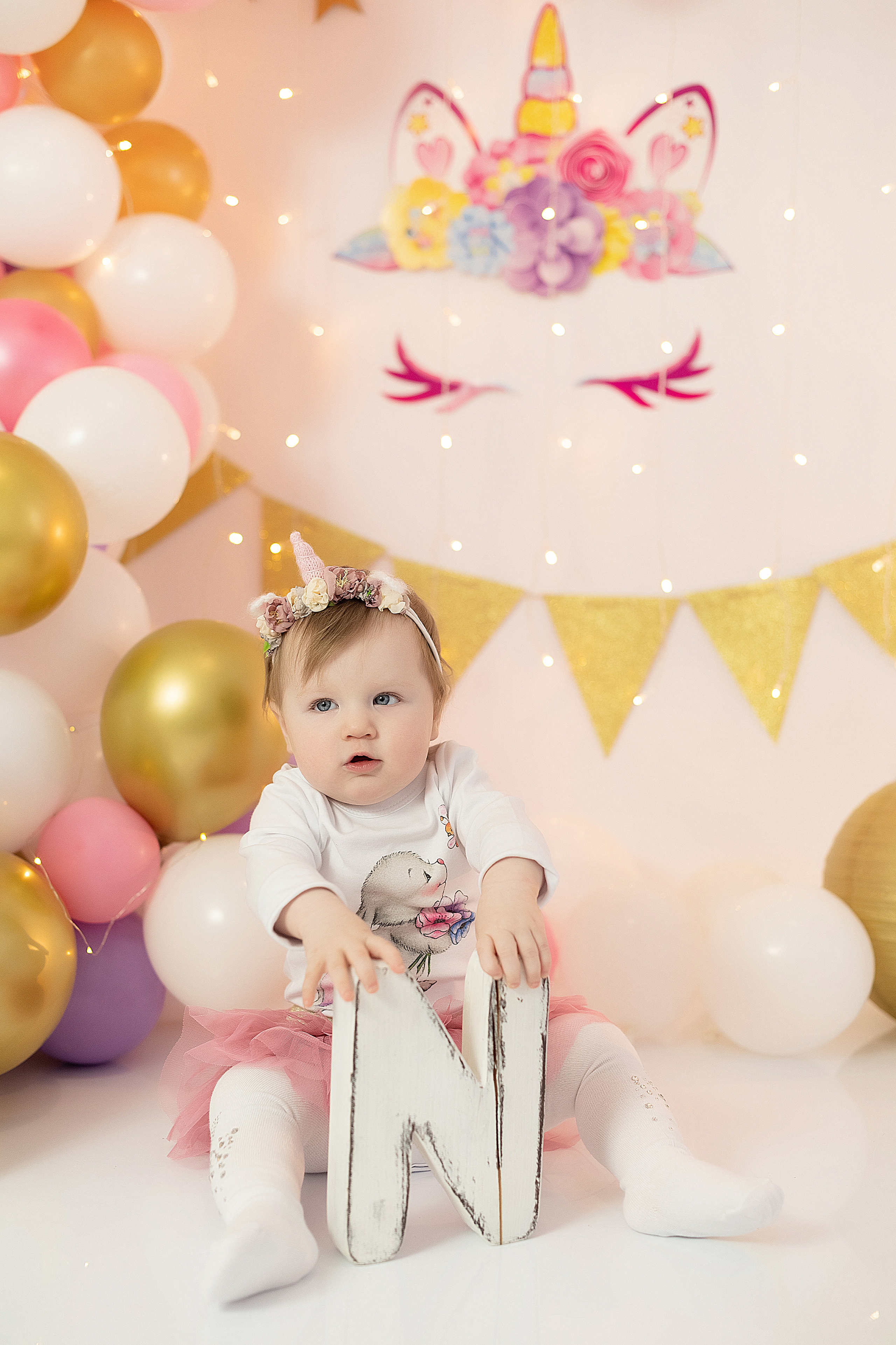 Первый годик Дианочке. Детский и семейный фотограф в Красноярске. Фотосессии новорожденных малышей до 1 месяца