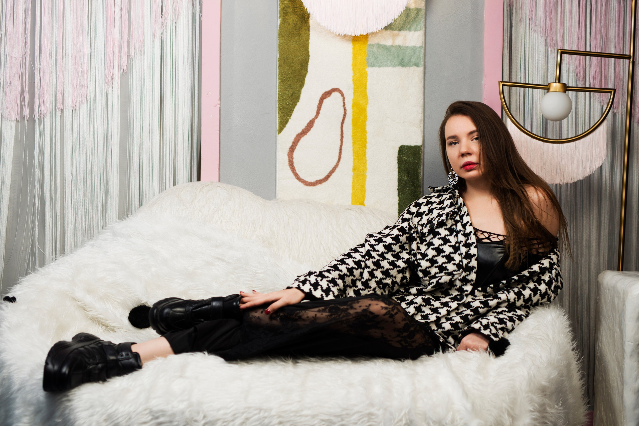 Анастасия Соловьёва. Портрет в интерьере