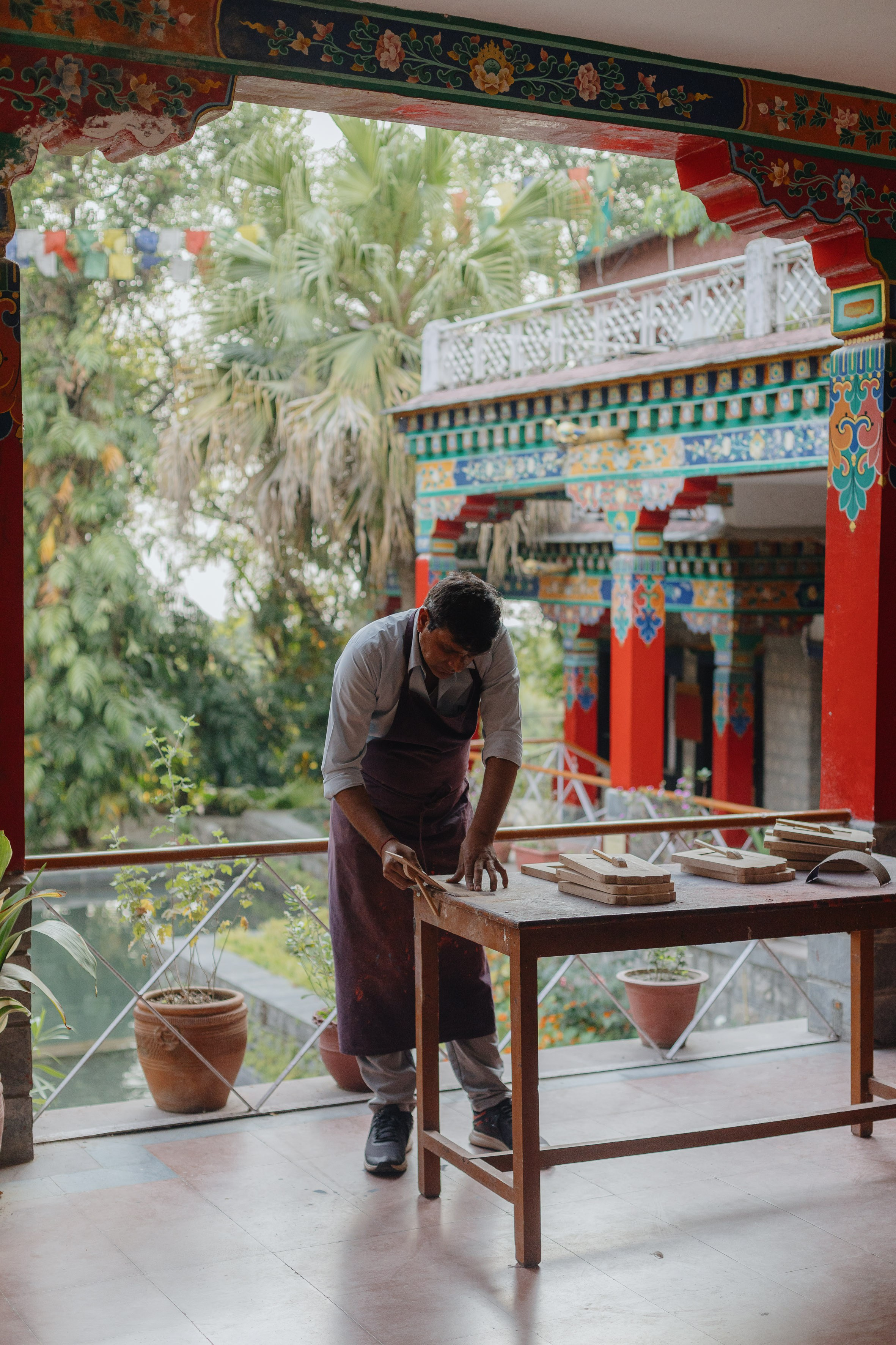 Экскурсия в резиденцию Далай Ламы с Косом и Лу. Фотограф Ольхон/ Индия, Регина