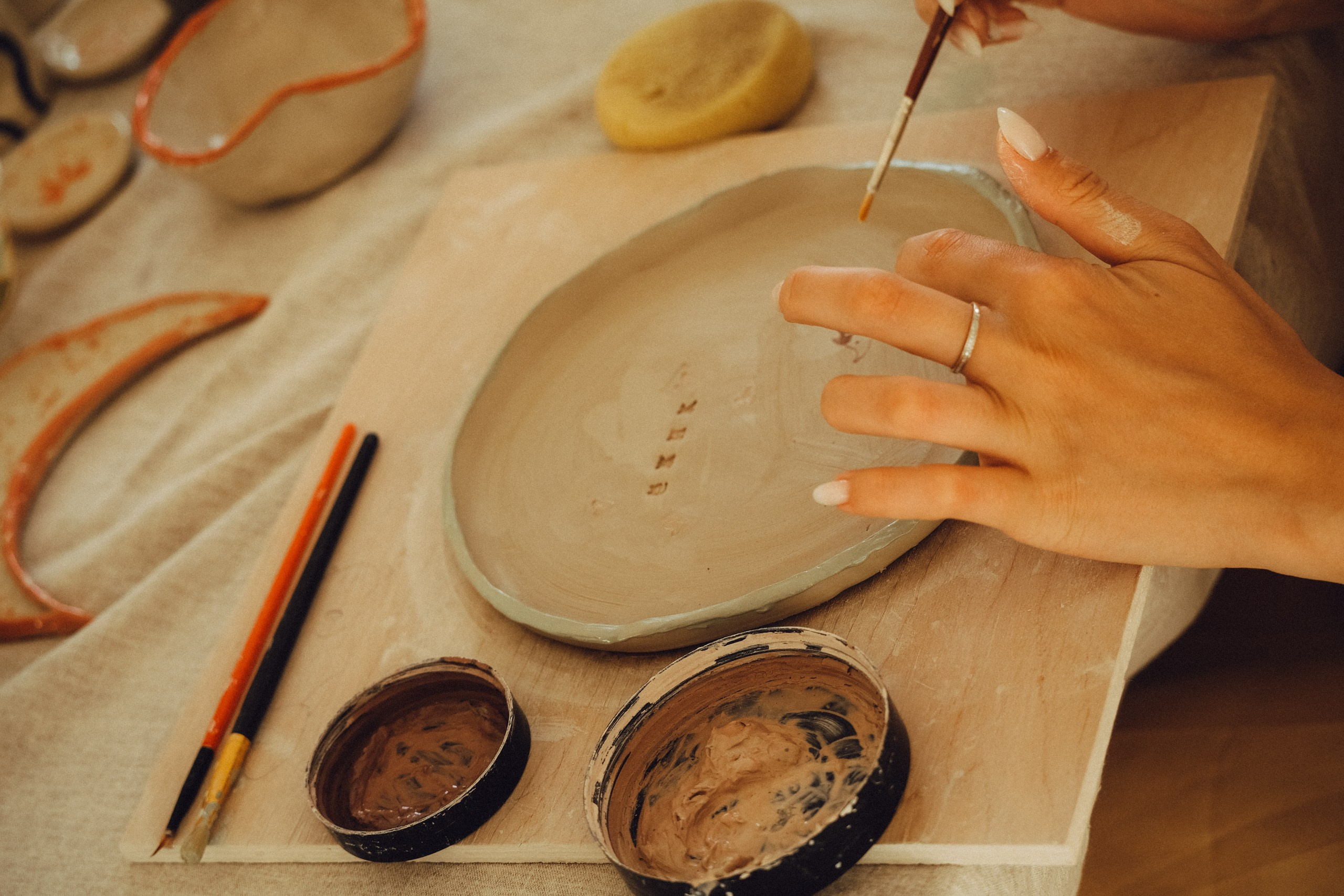 Любовь в студии лепки. Профессиональный фотограф, Санкт-Петербург — Виктория Богомолова