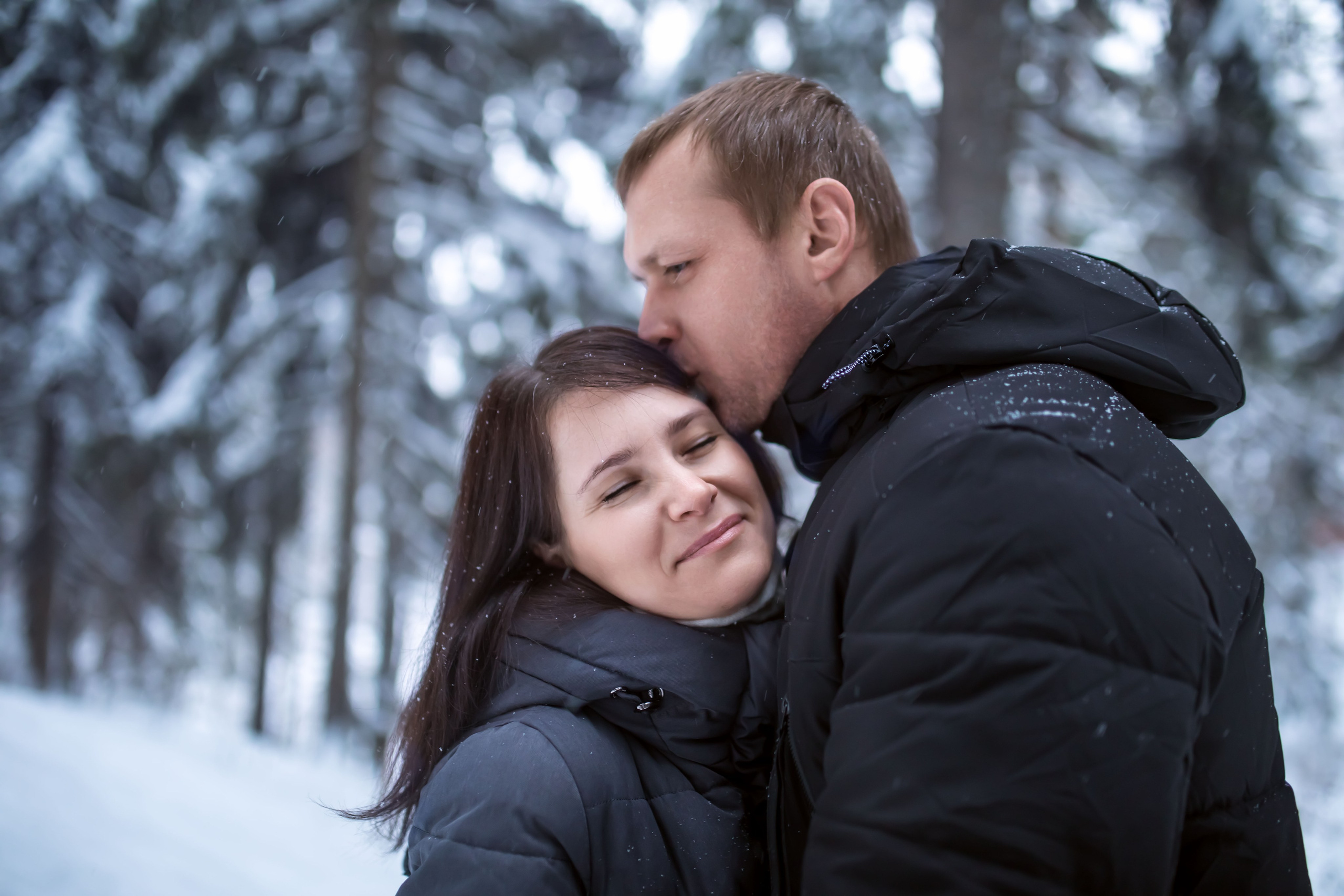 Зимняя прогулка Инны. Арт- фотограф Москва