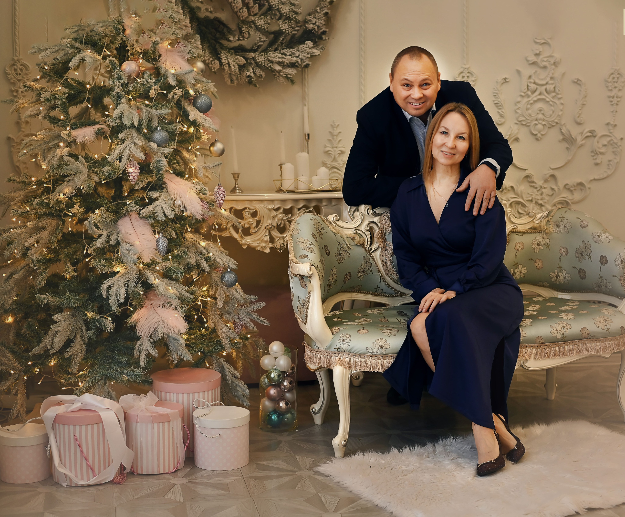 Татьяна и Вячеслав зал колонны. Фотографы крещения/венчания  Красноярск Татьяна и Вячеслав Переваловы