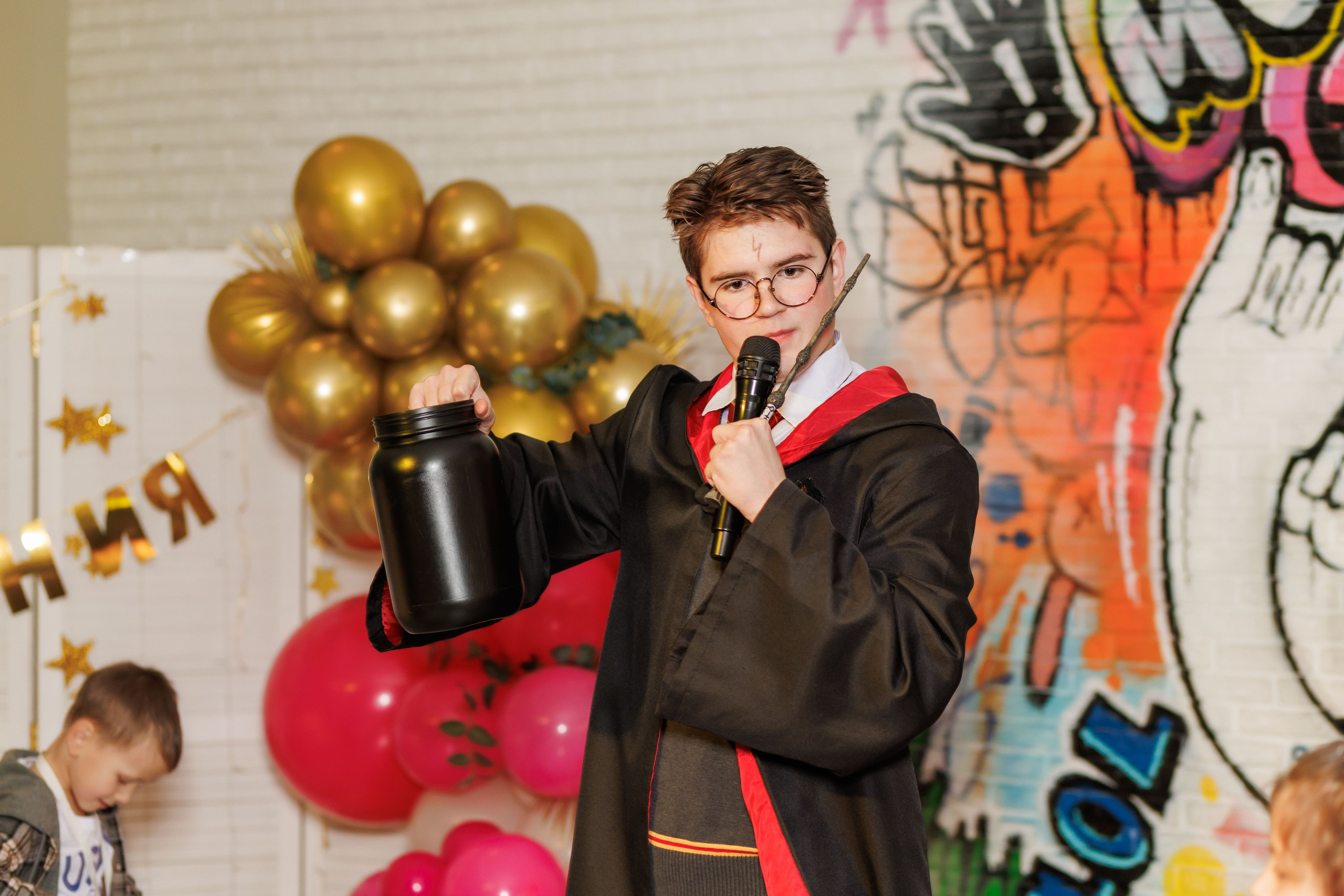 День Рождения в стиле Гарри Поттера. Фотограф в Москве Дмитрий Емельянов