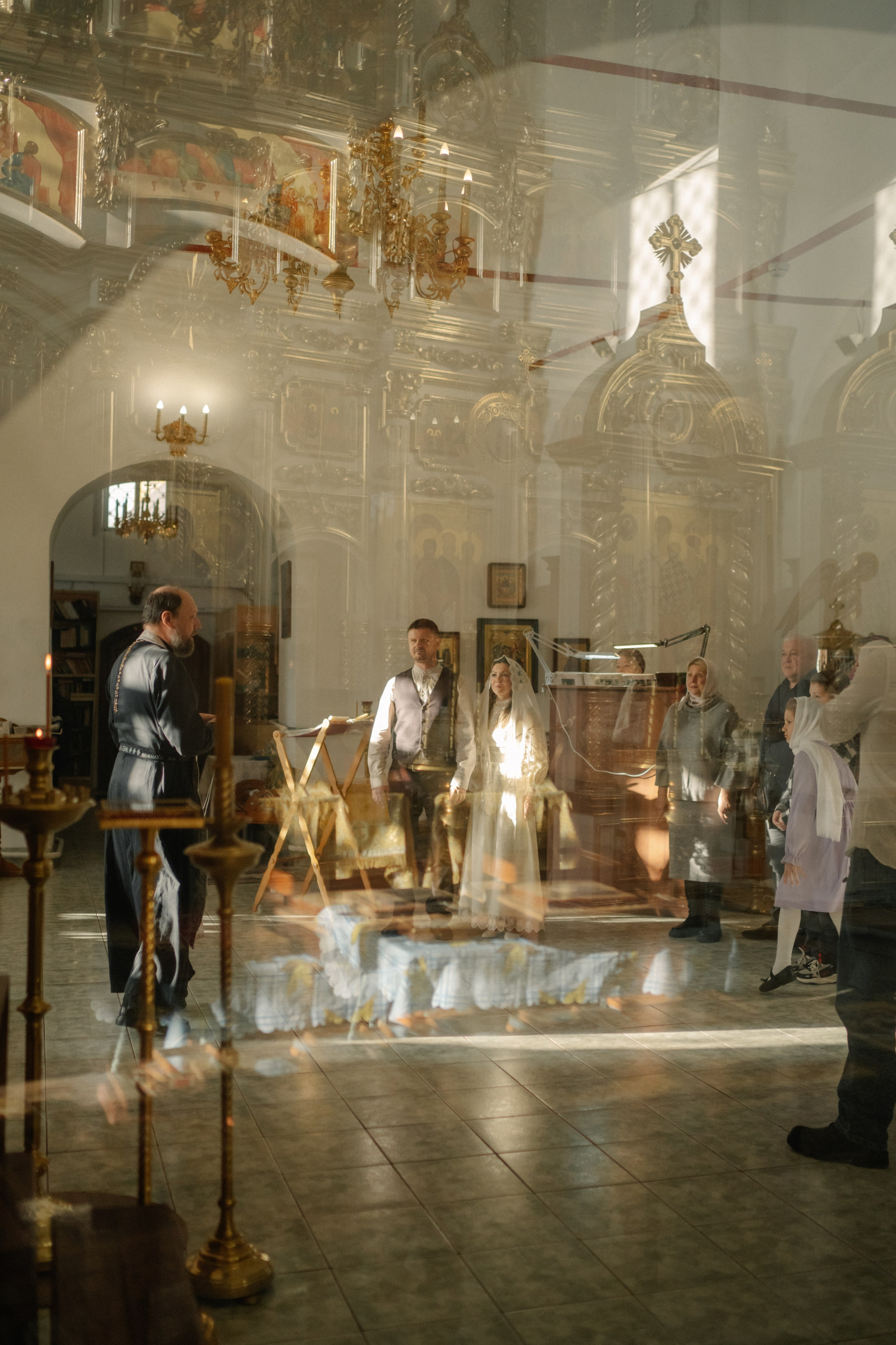 Венчание Олега и Елены. Семейный и детский фотограф Москва Дарья Бугра