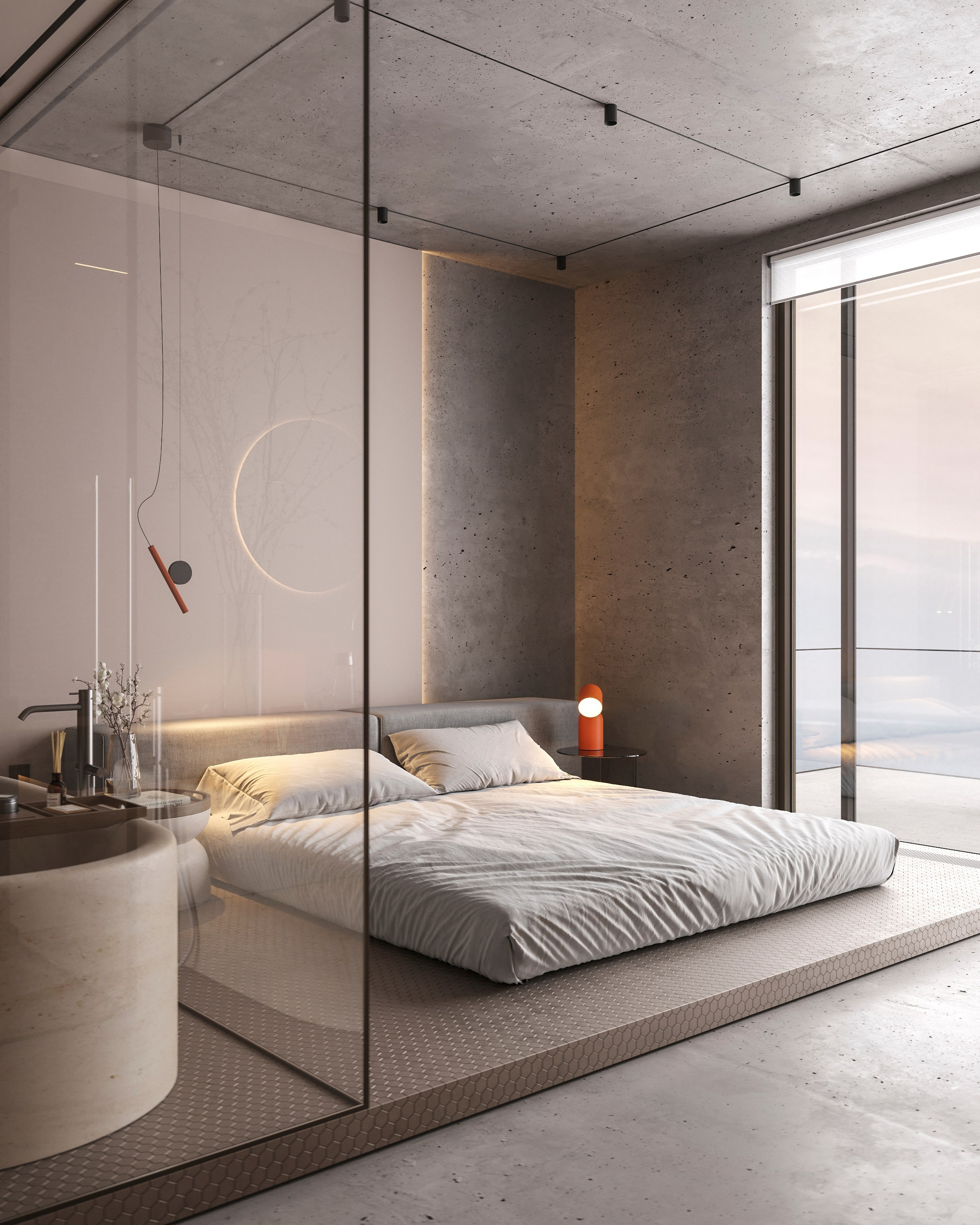 LUXURIOUS SIMPLICITY | BEIGE CONCEPT. Interior Visualization by Valerie Stetyukevich