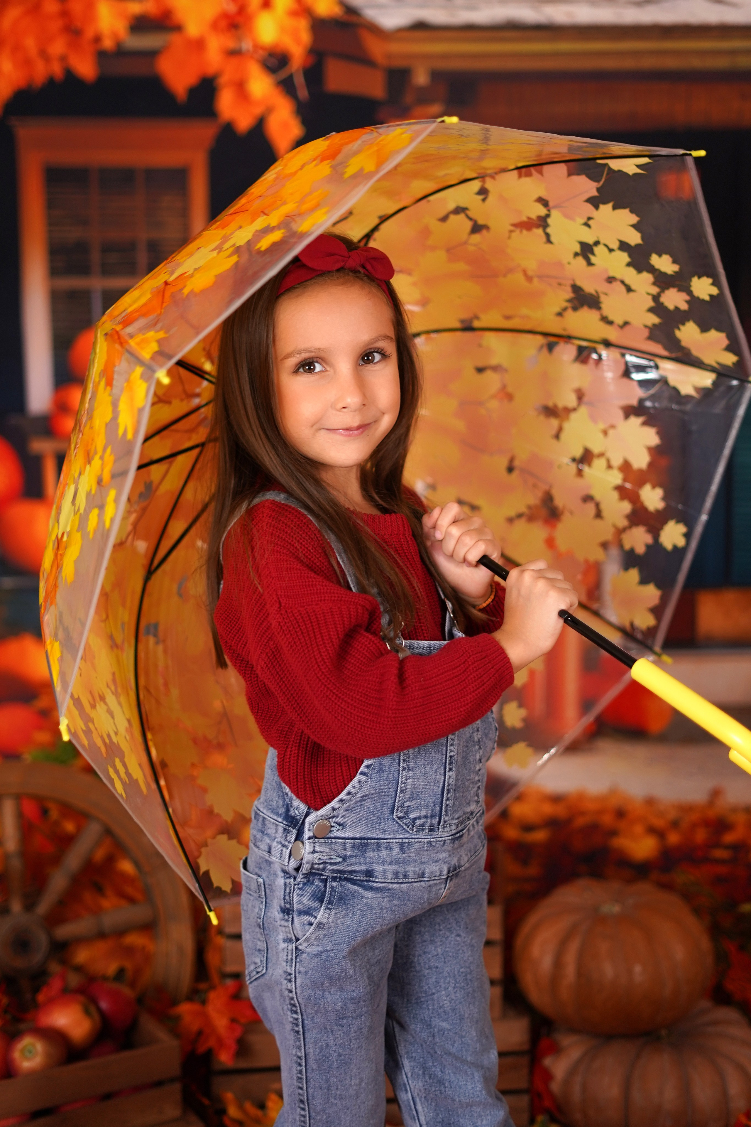 Осенний фотодень в студии Антураж. Детский семейный фотограф Краснодар