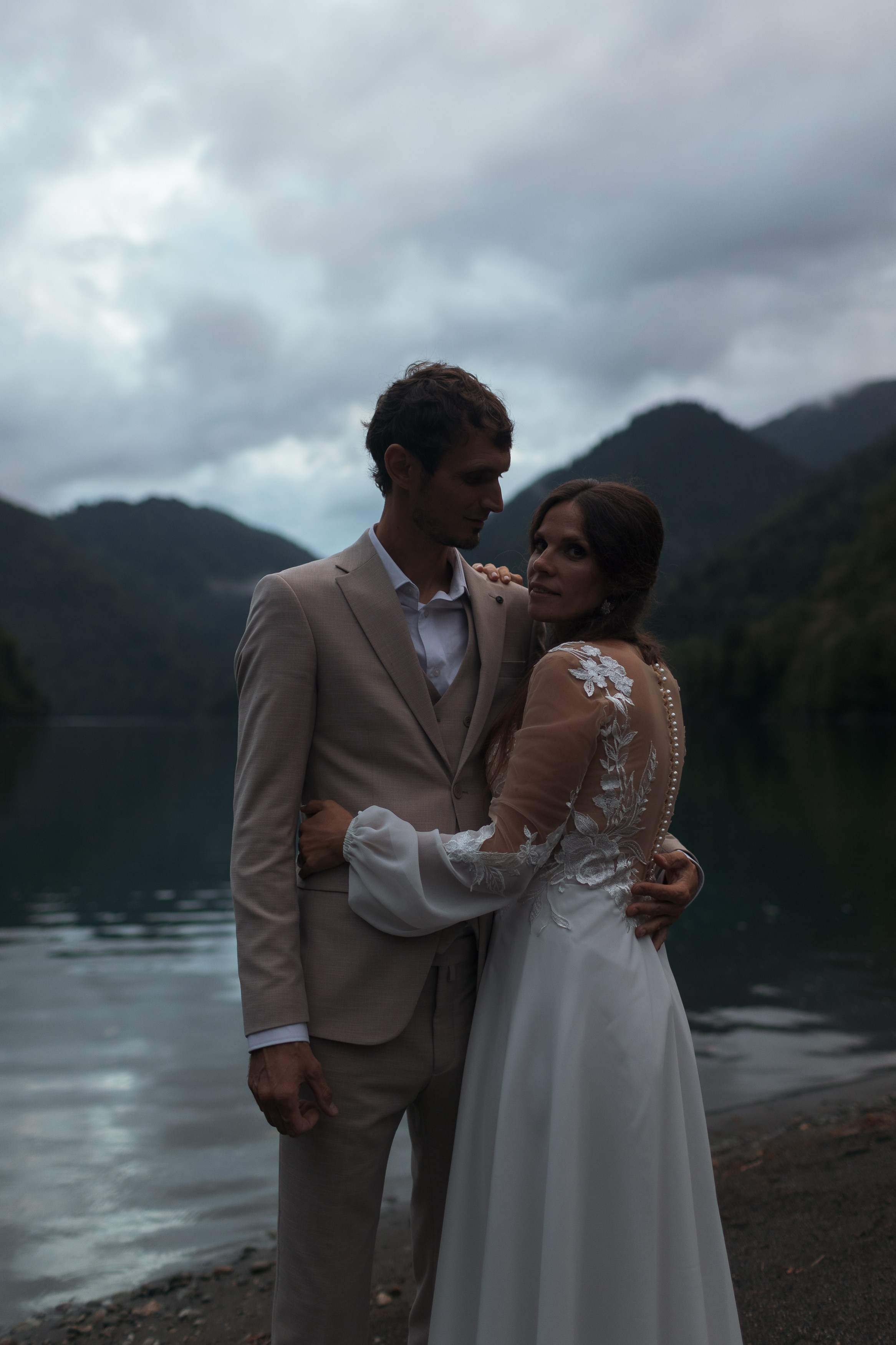 Конец сентября Озеро Рица. RetroChic Фото