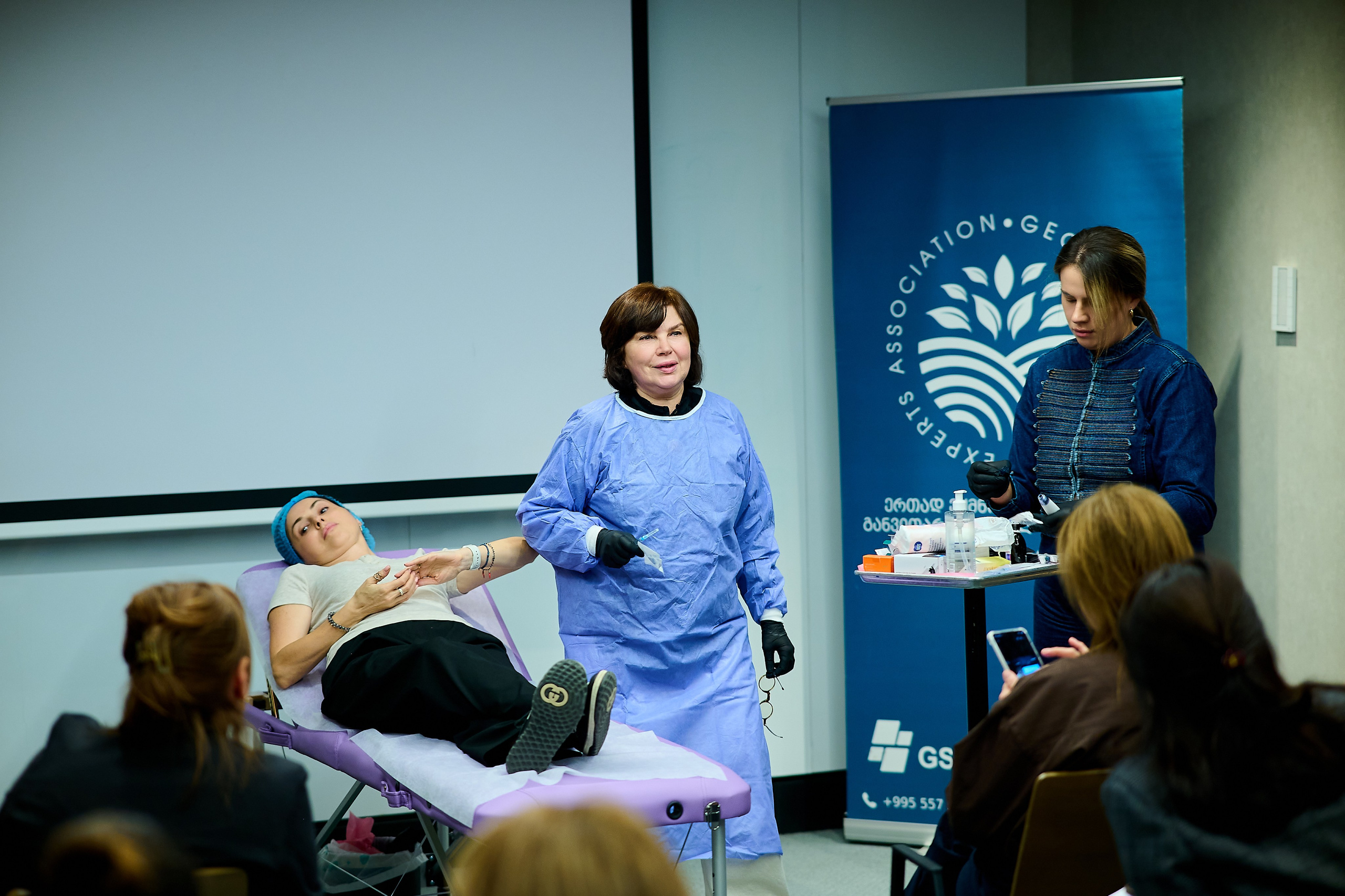 Experts Association Georgian Skin Care 2026. Профессиональный репортажный фотограф в Самаре Никита Королев