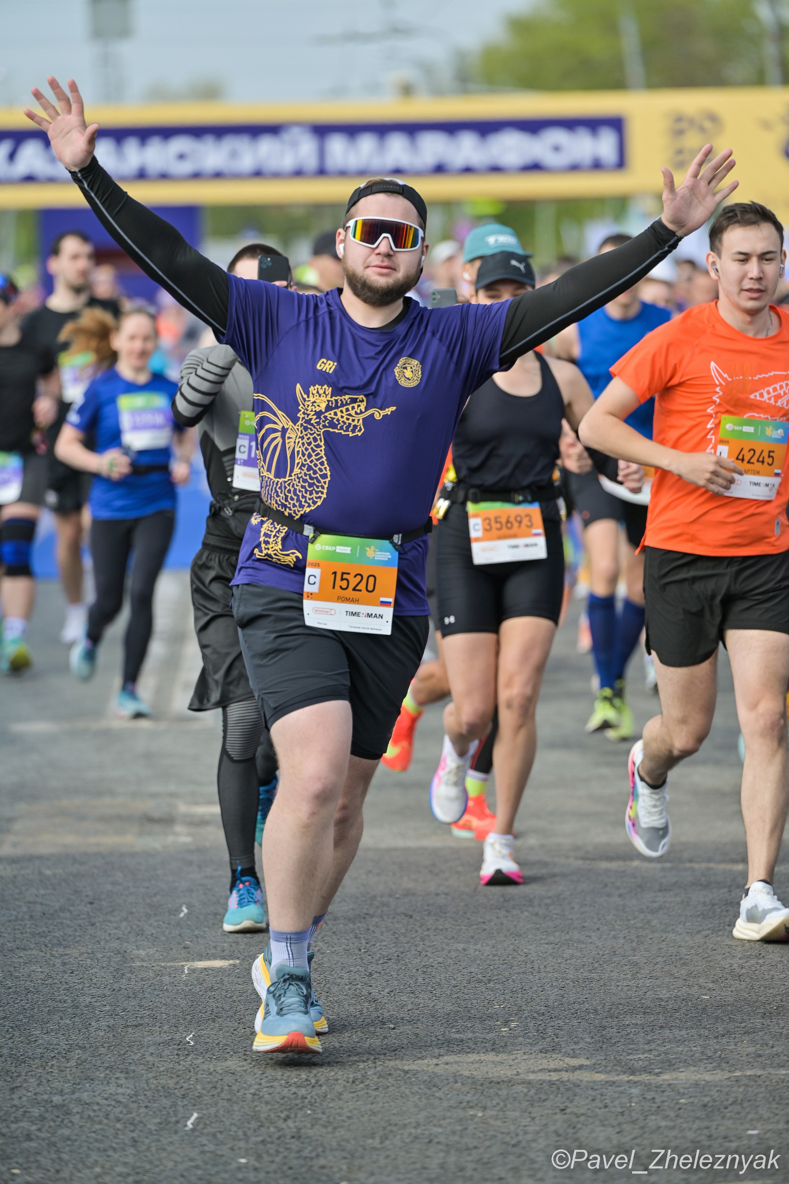Казанский марафон_2025. #БегающийФотограф Павел Железняк. Казань. Москва