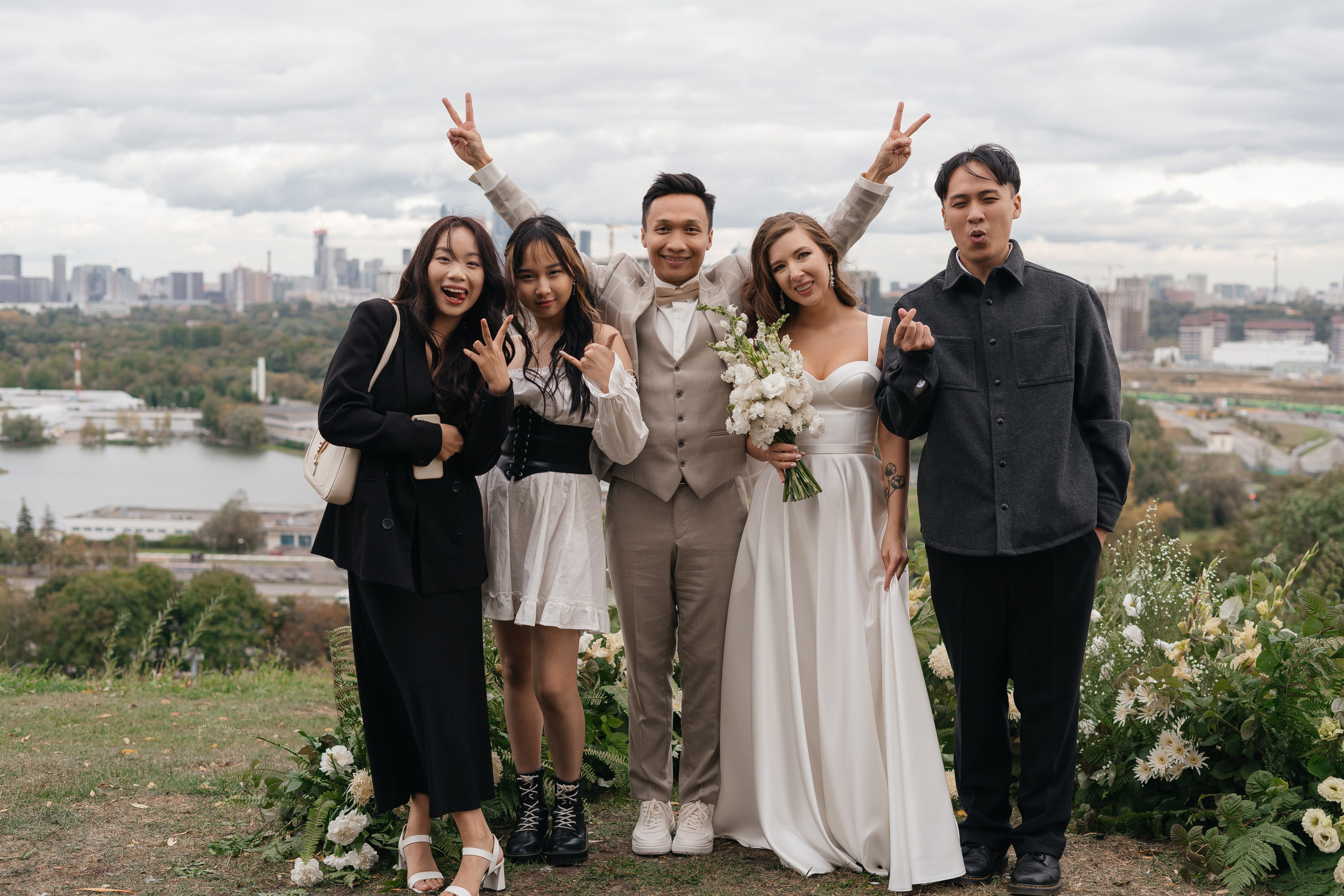 Вьет и Рената. Свадебный фотограф в Москве