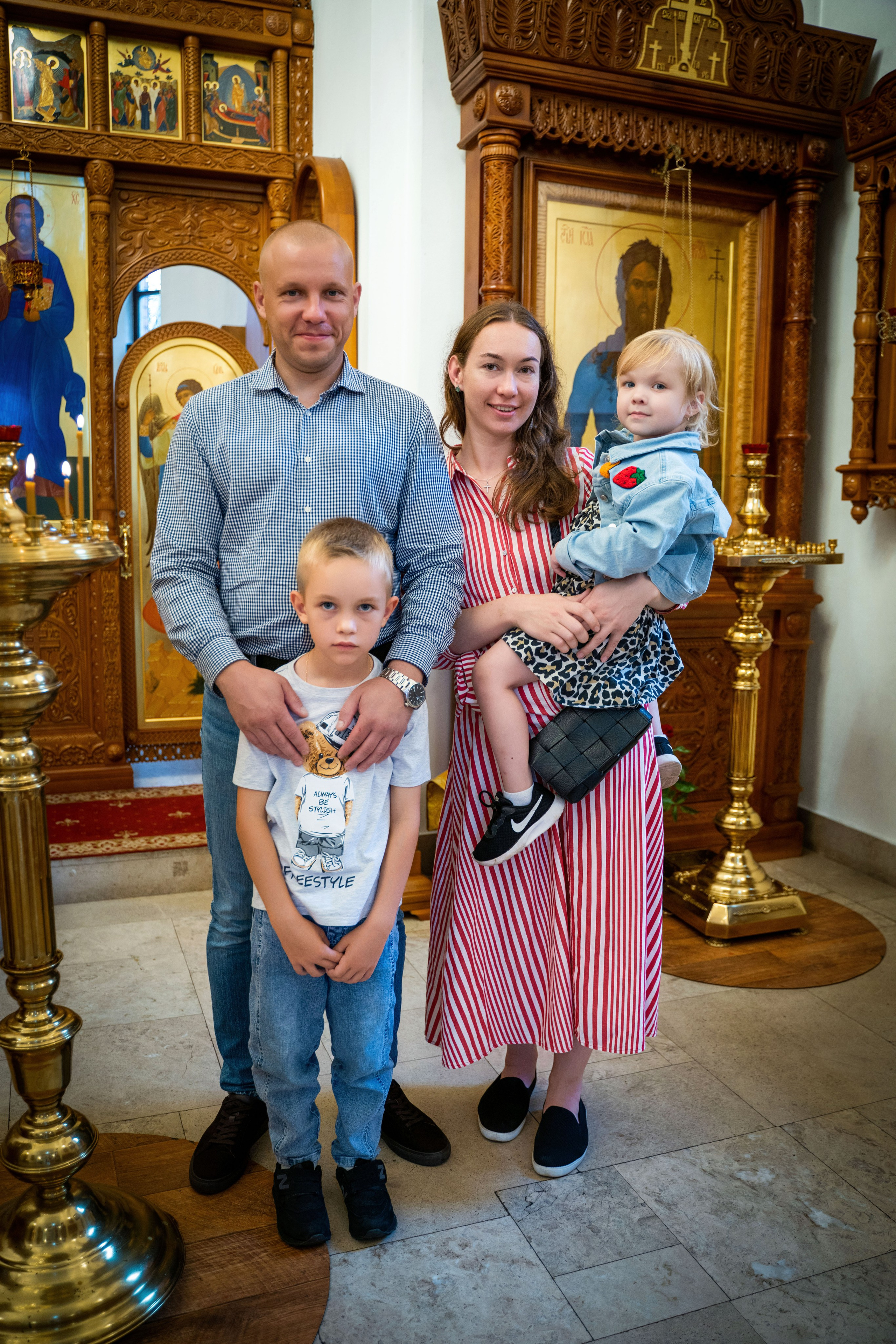 Крещение Александры. Фотограф Мария Орлова