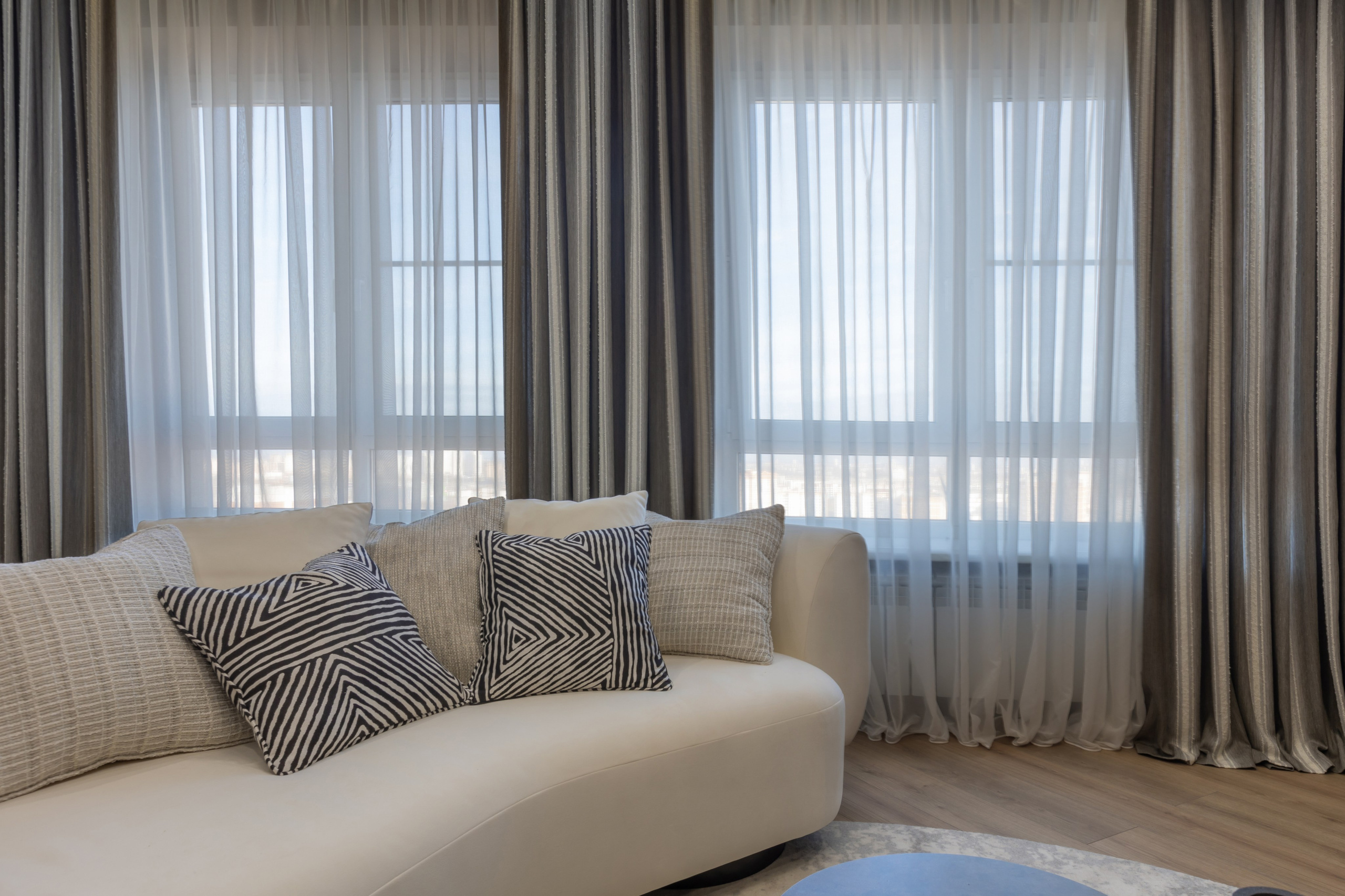 Квартира с дизайнерским ремонтом