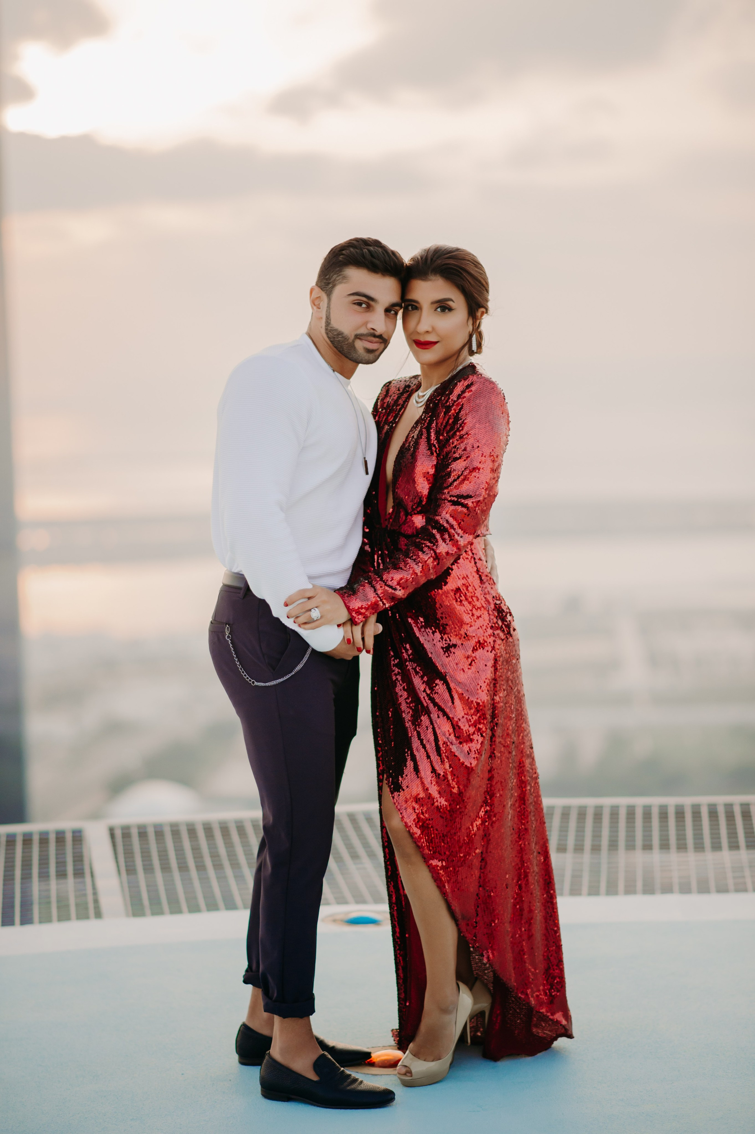 Love Story на высоте (Абу Даби). Фотограф в Москве и Санкт-Петербурге Дарина