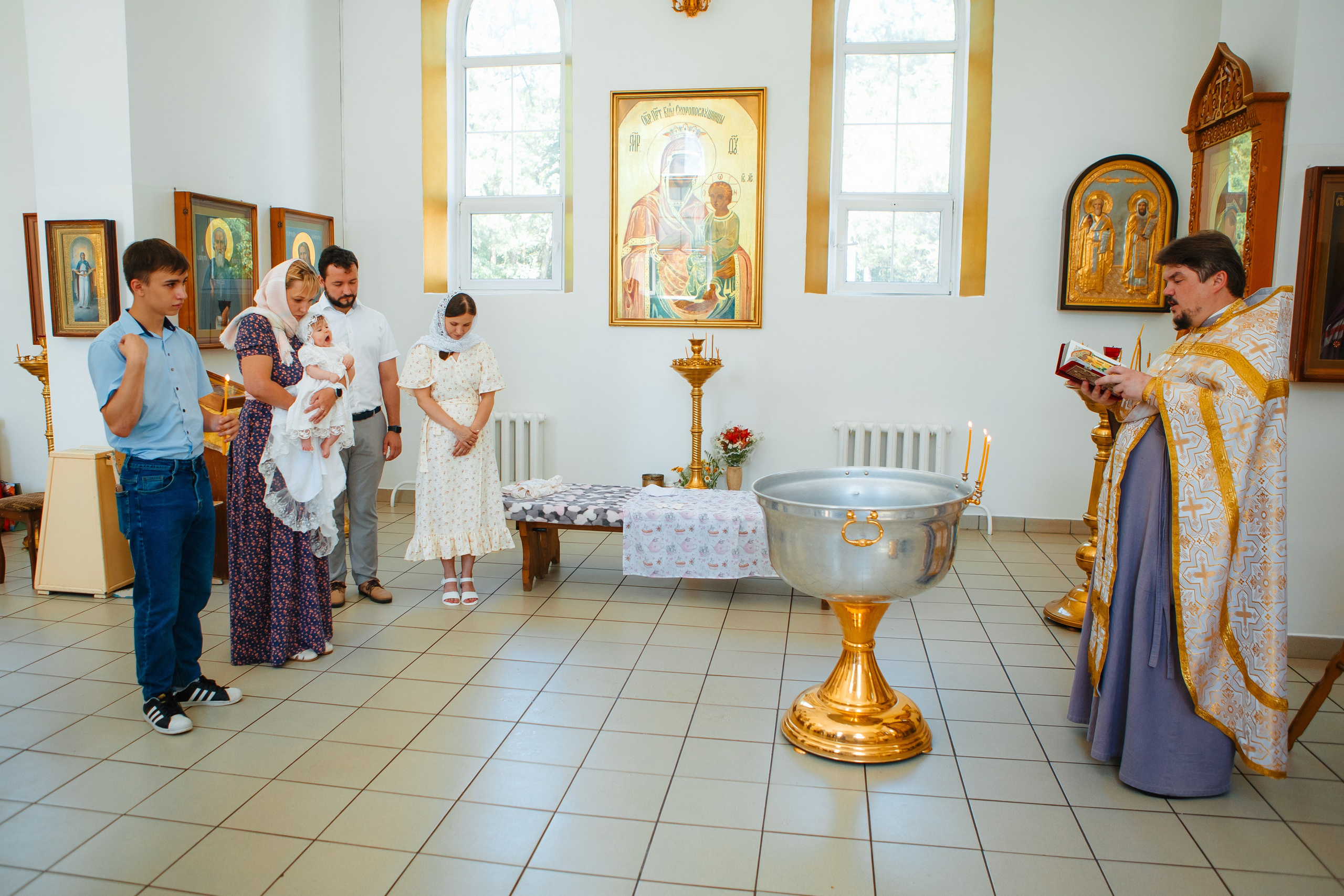 Крестины. Фотограф Александра Рышкова