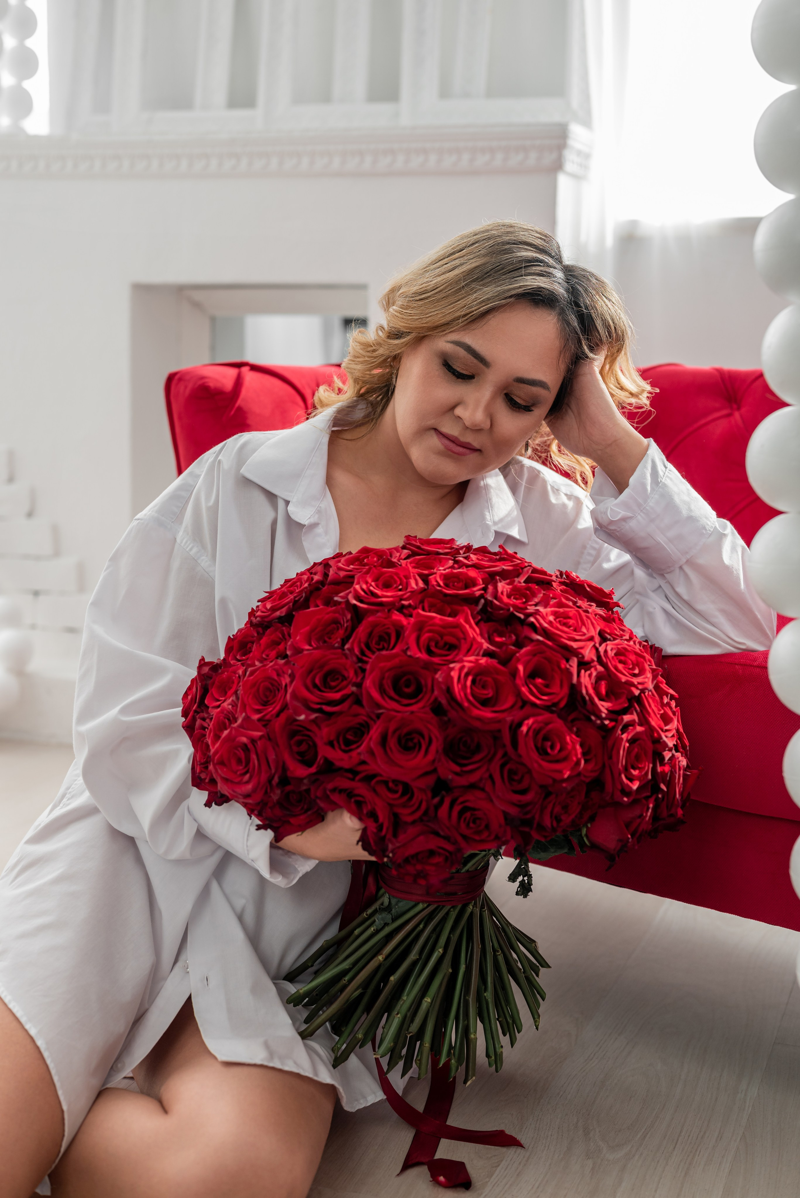 Фотопроект *101 красная роза* 2025 г. Фотограф в городе Салават