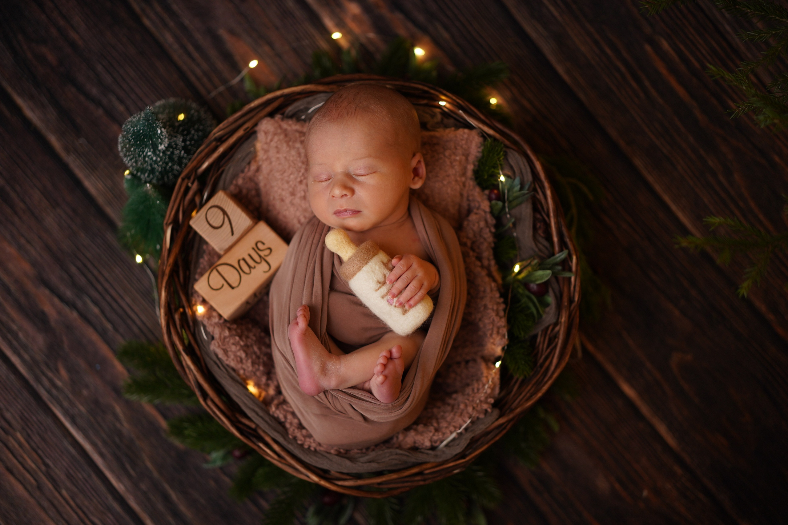 Николай 9 дней. Фотограф новорожденных в Нижнем Новгороде Сергеева Оксана