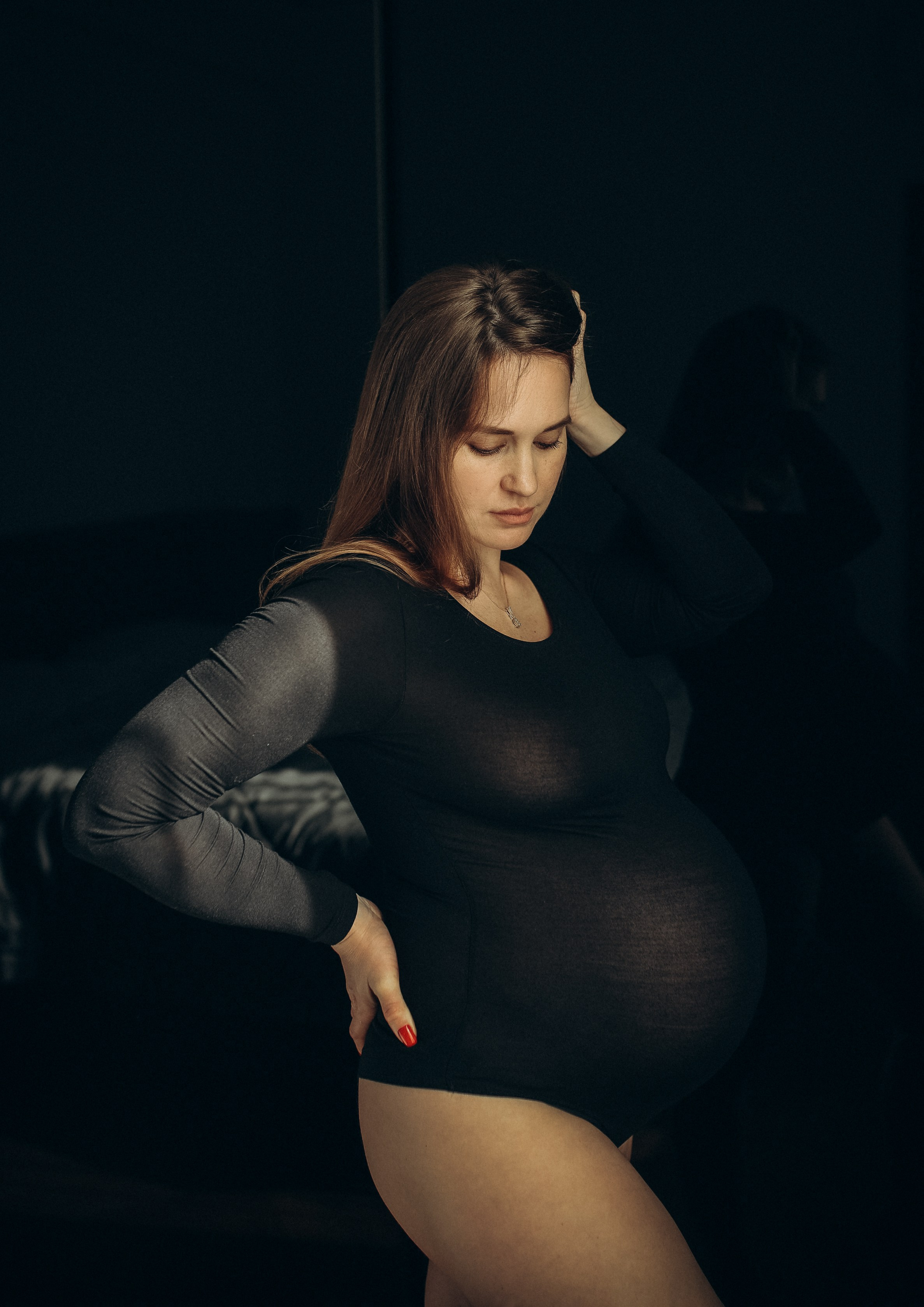 Беременность. Семейный фотограф и фотограф новорожденных в Санкт-Петербурге Алевтина