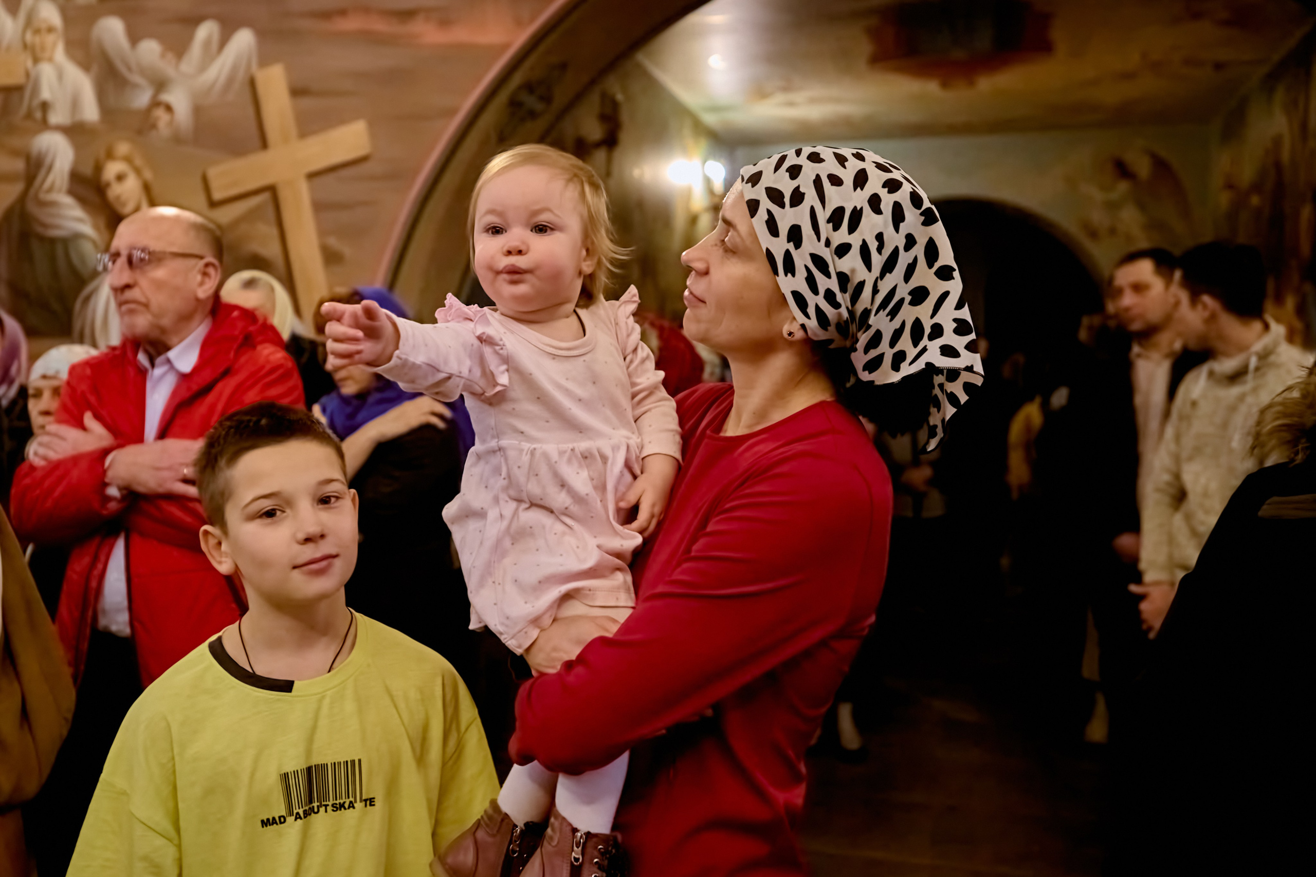 Воскресная Литургия в храме 12 января 2025 г