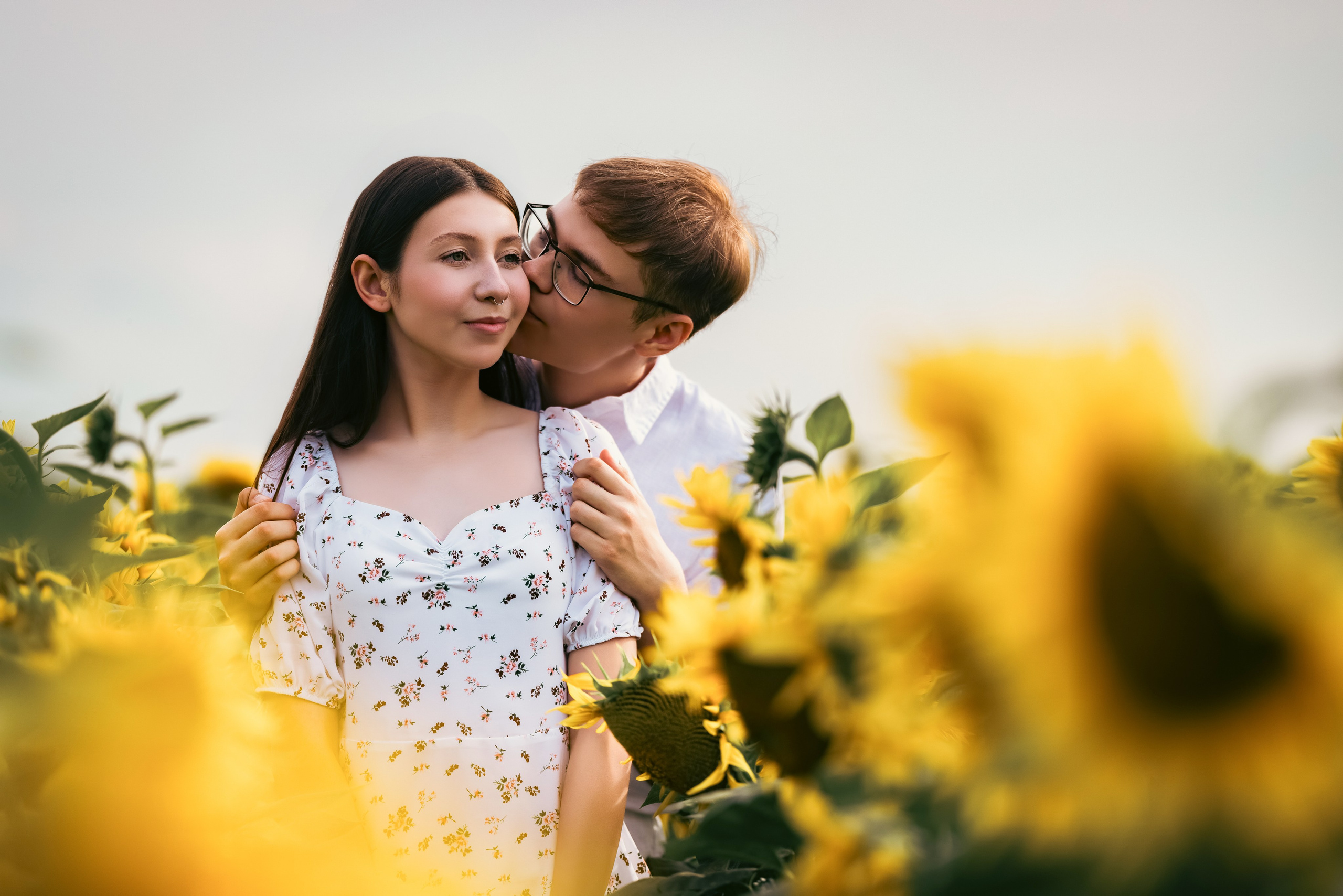 Подсолнухи. Свадебный и семейный фотограф в Рязани Датская Ксения