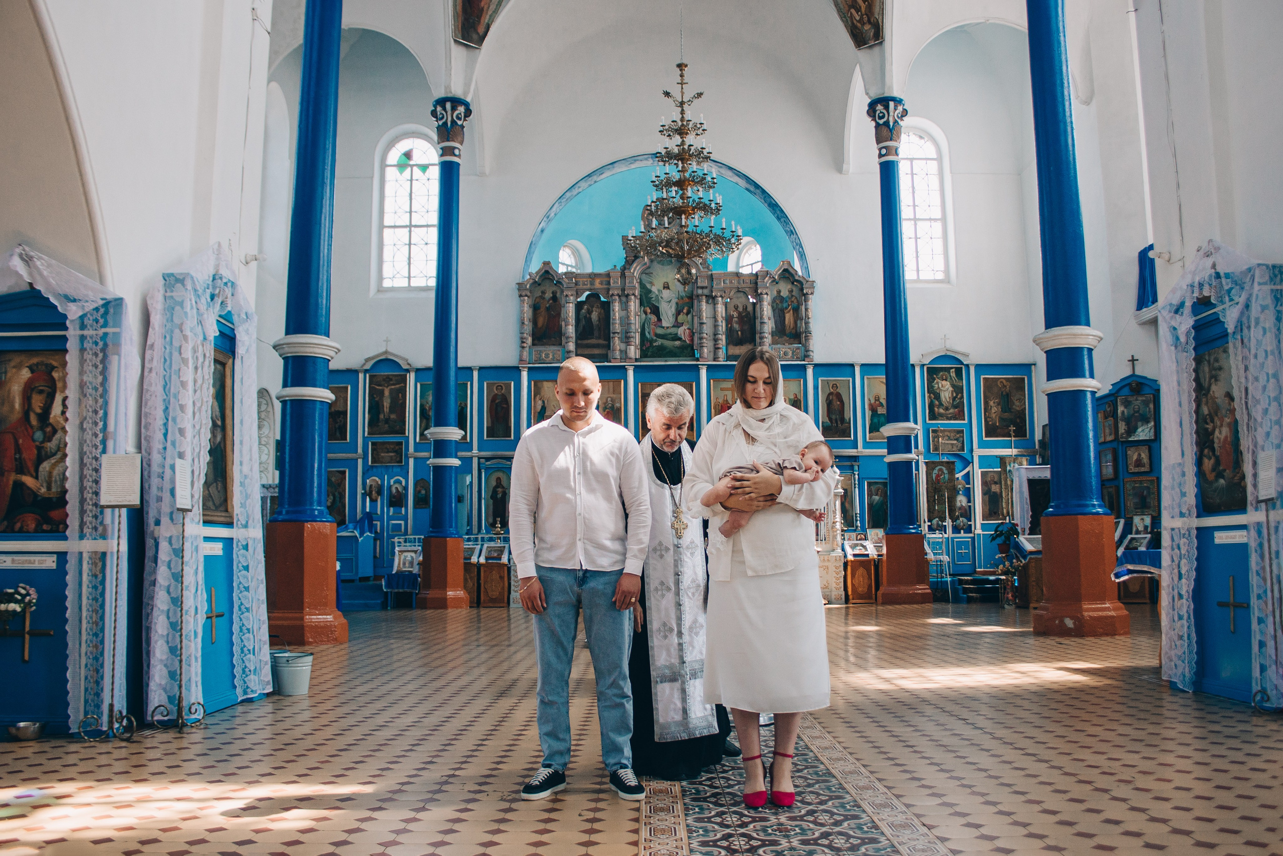 Фотосессия таинство крещения в Тихорецке. Свадебный и семейный фотограф в Краснодарском крае Мария Данилкина