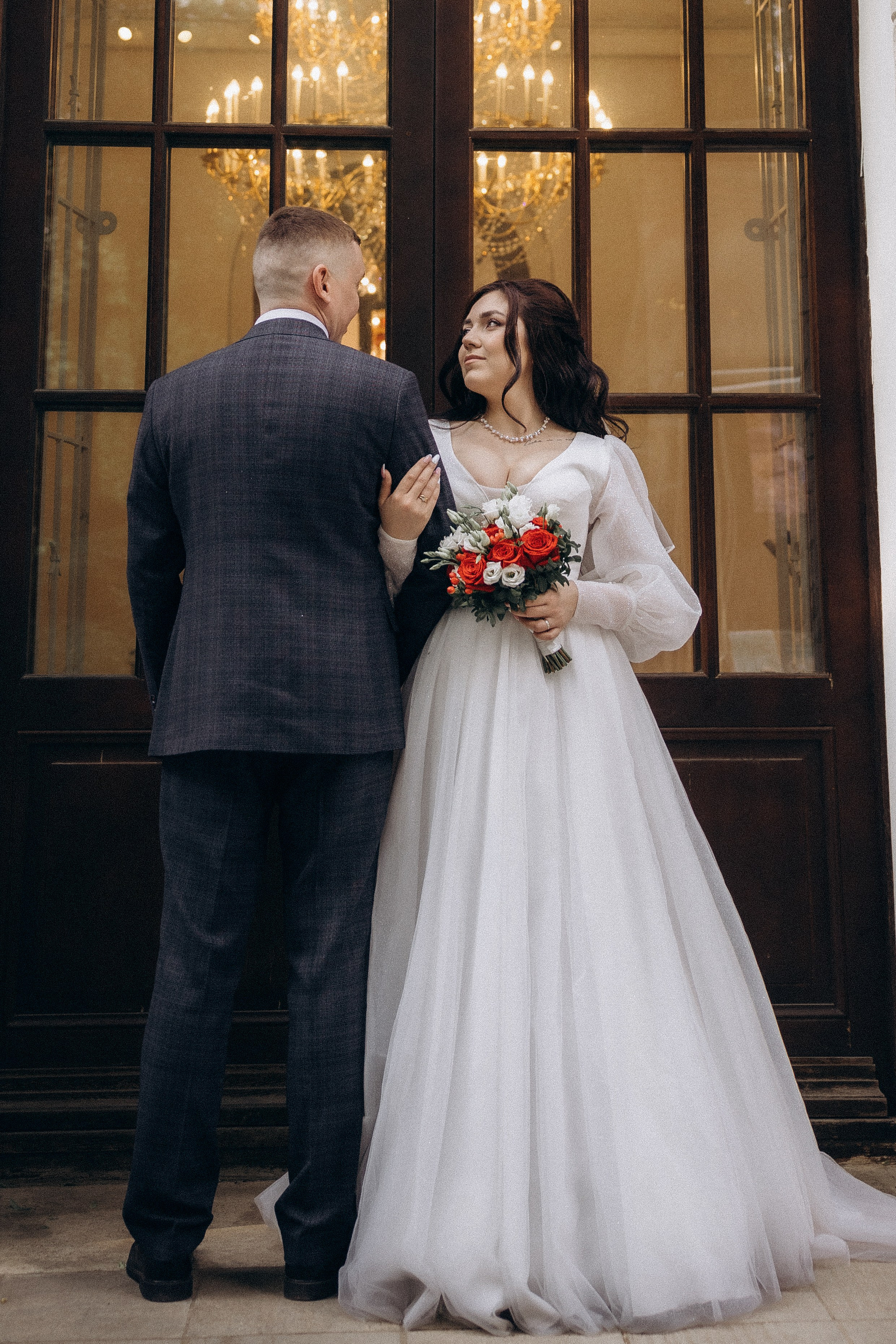 Свадебная фотосессия в парке Царицыно города Москвы