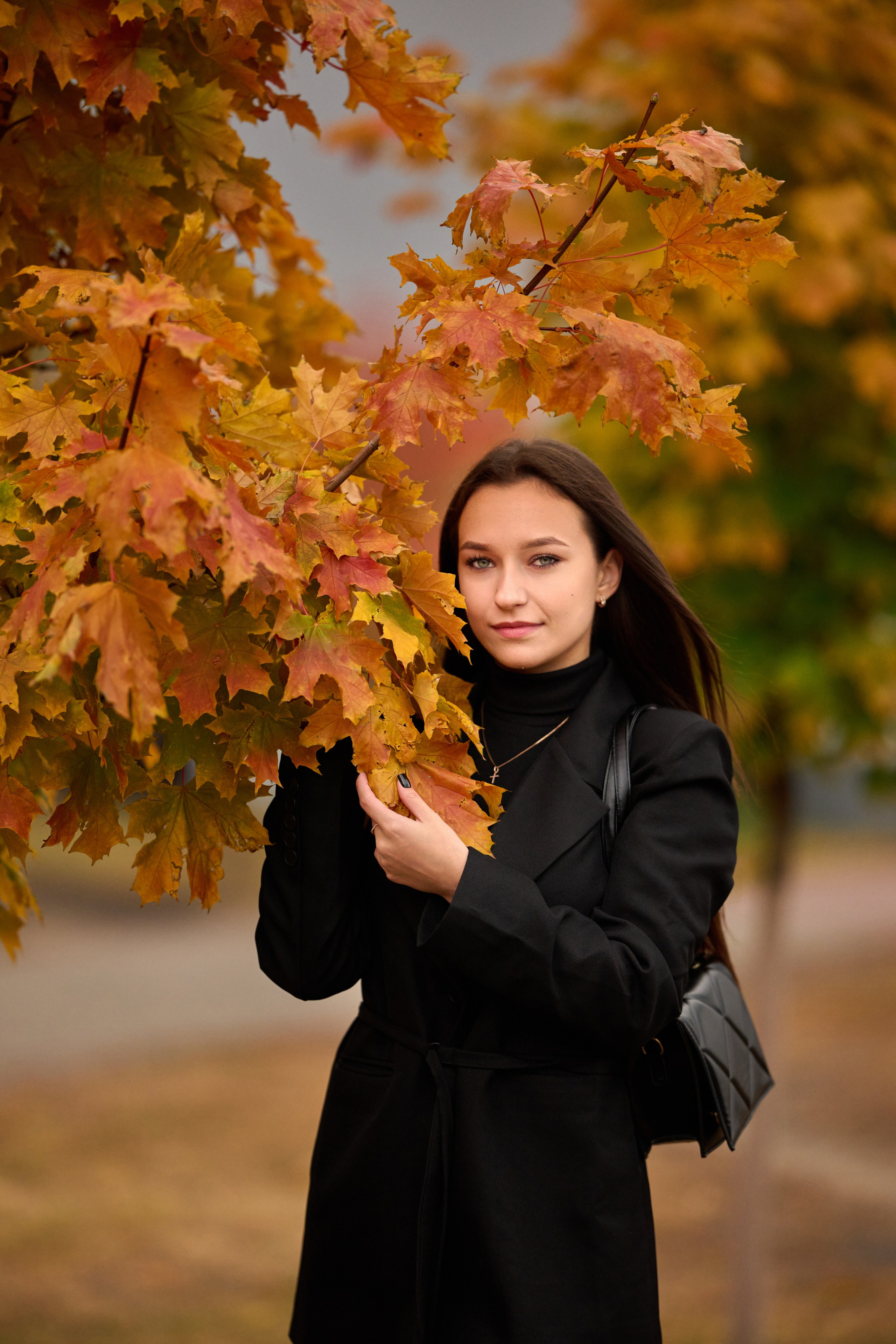 Фотосессия в золотой осени в Старом Осколе