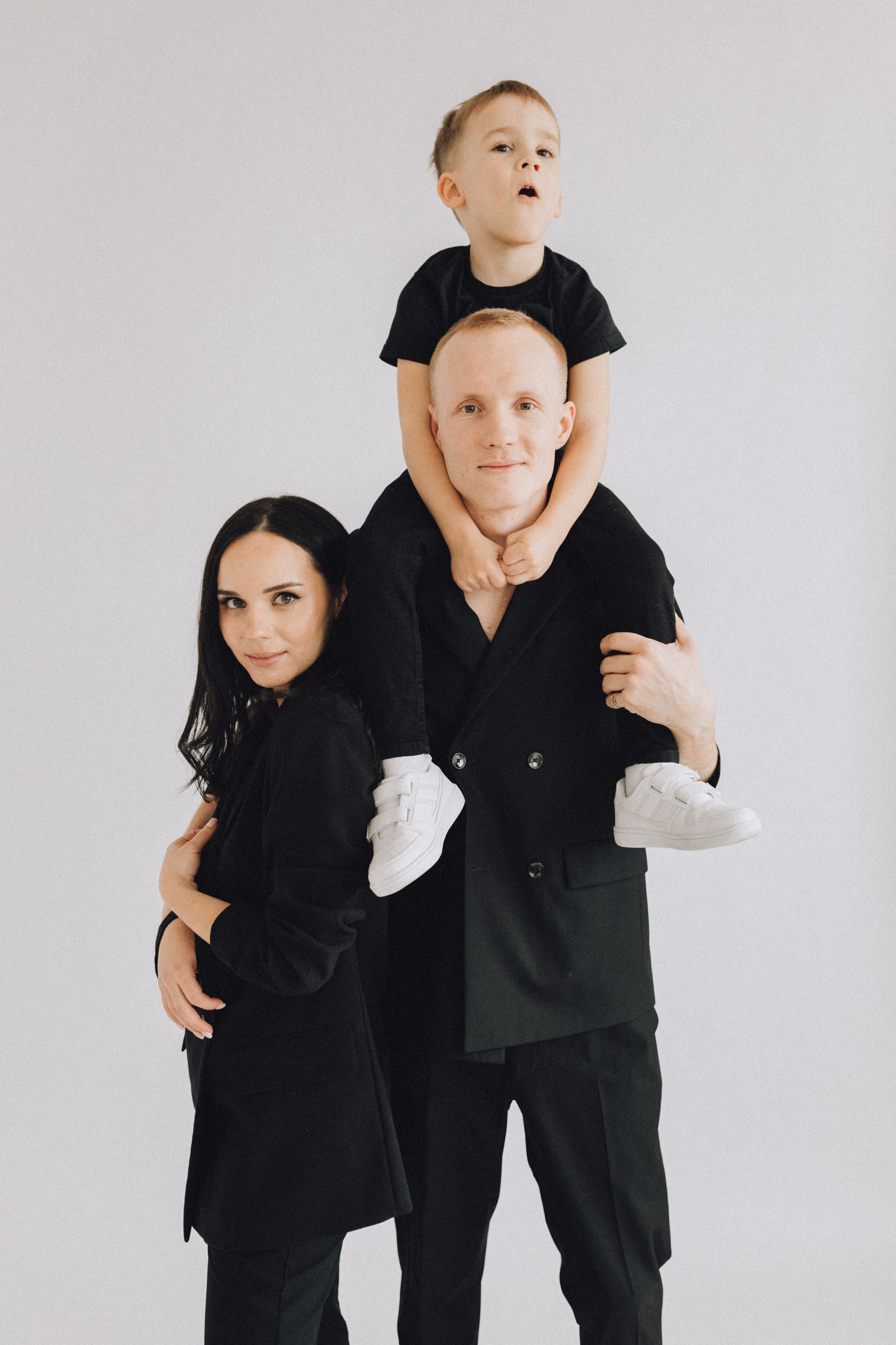 Студийная съёмка семьи в Рыбинске