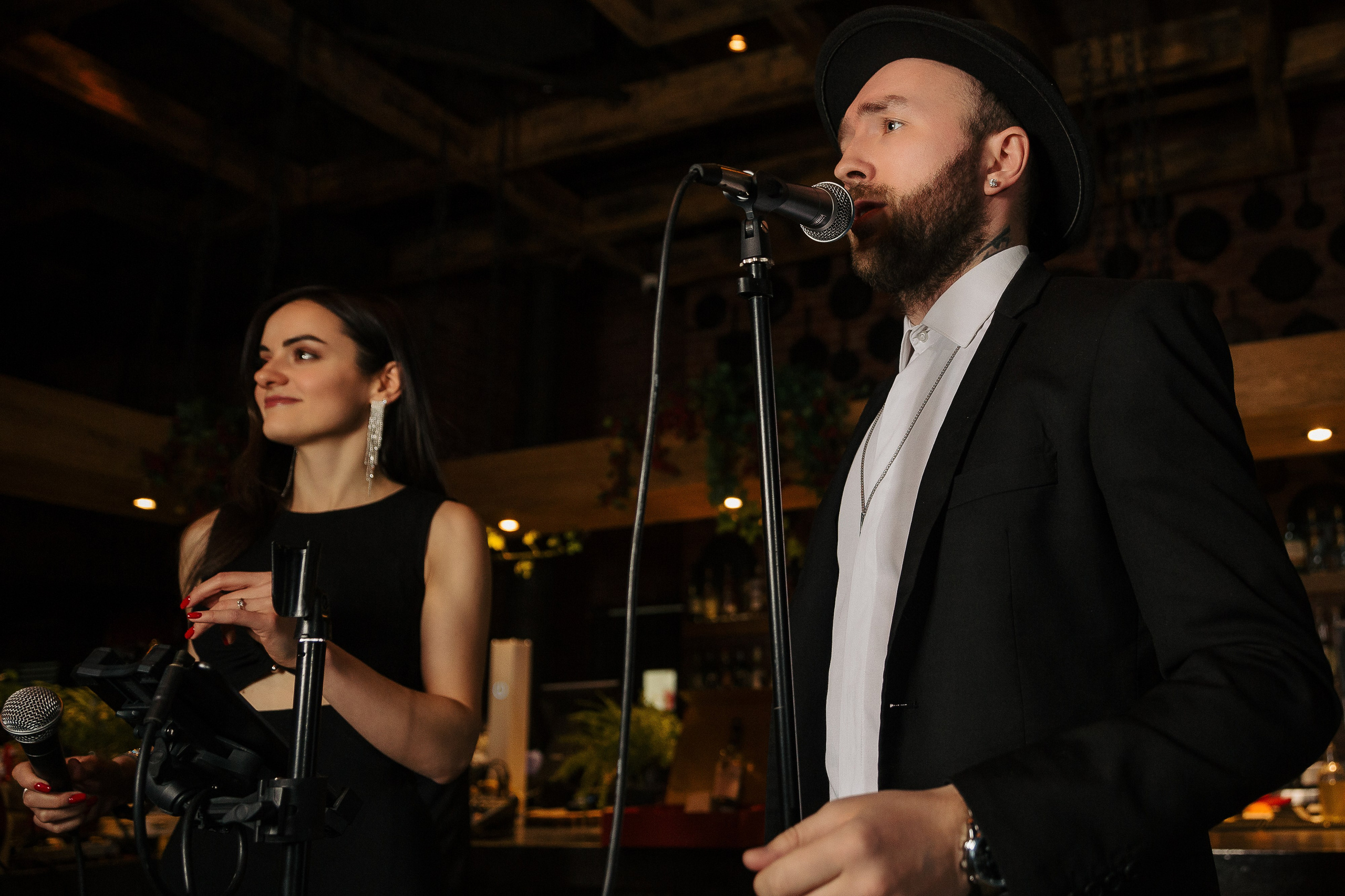 14 февраля в ресторане «Шинок». Репортажный Фотограф Александр Назаров. Москва и М.О