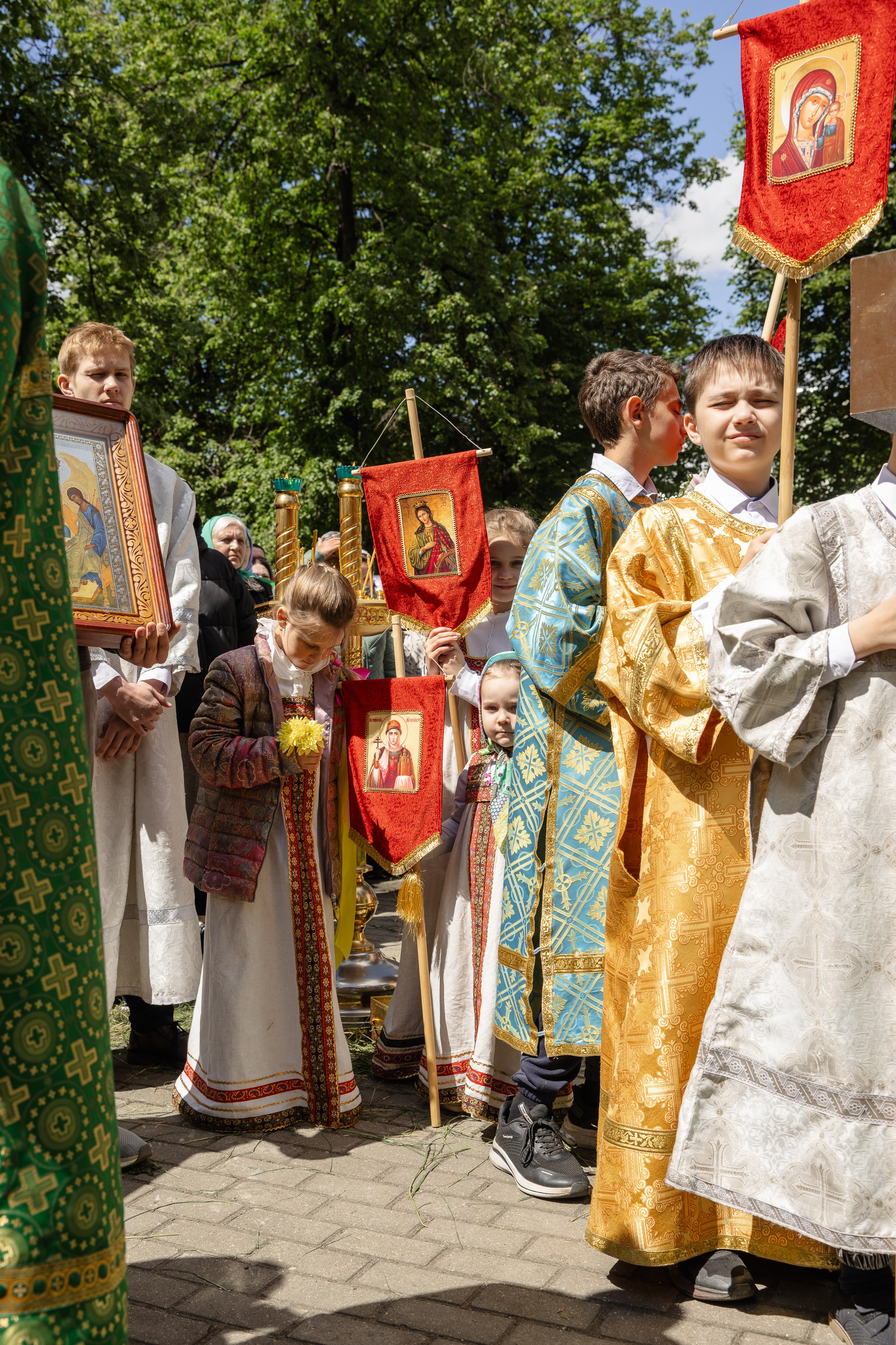 Престольный праздник в храме Троицы Живоначальной. Фотограф Москва/Подмосковье