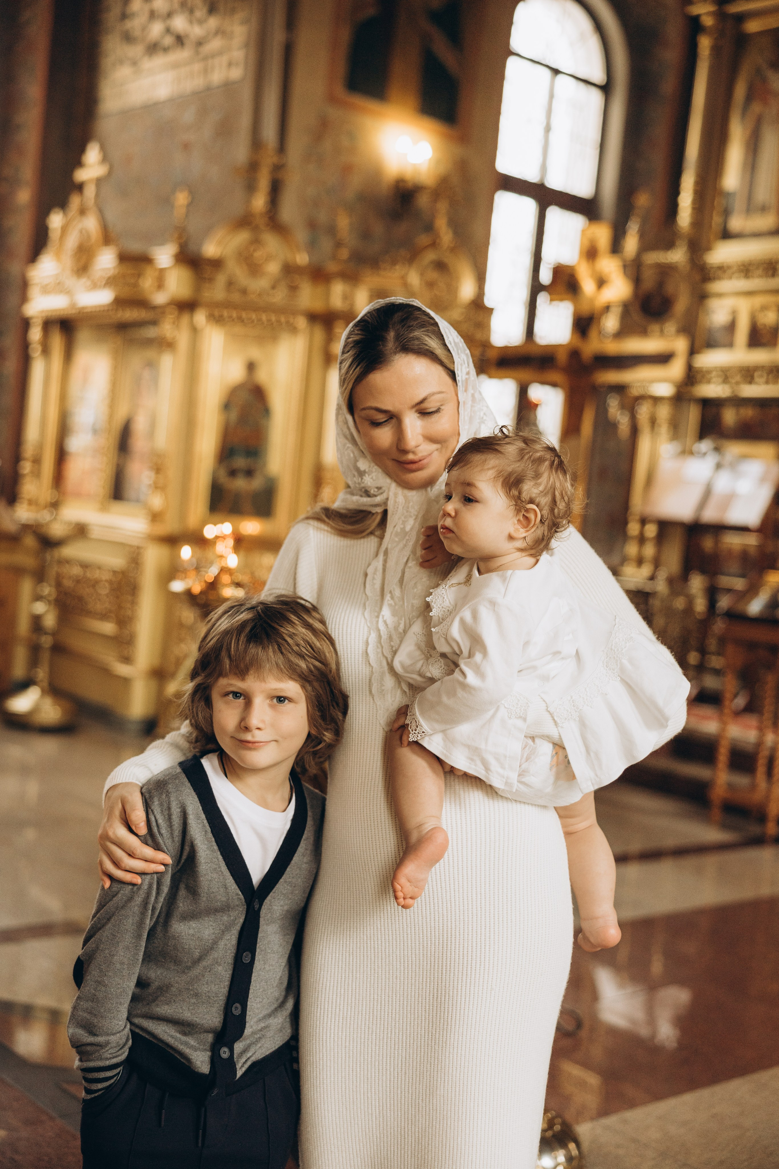 Крещение Дианы. Семейный фотограф в Москве Виктория Ястребинская