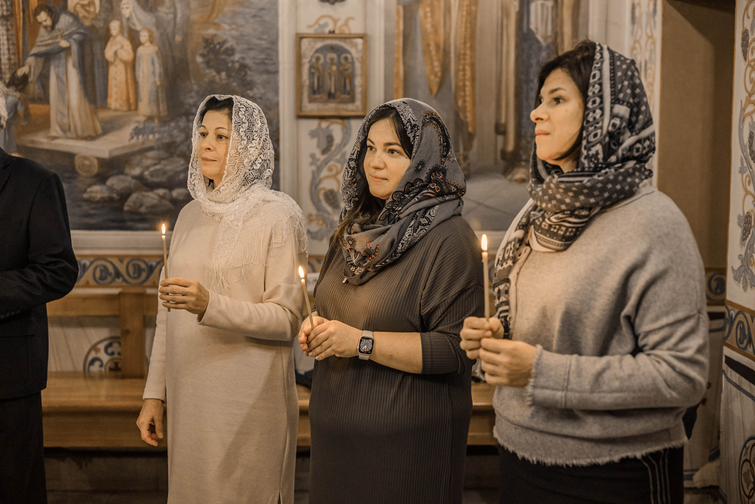 Крещение (мама Регина). Семейный и детский фотограф Москва