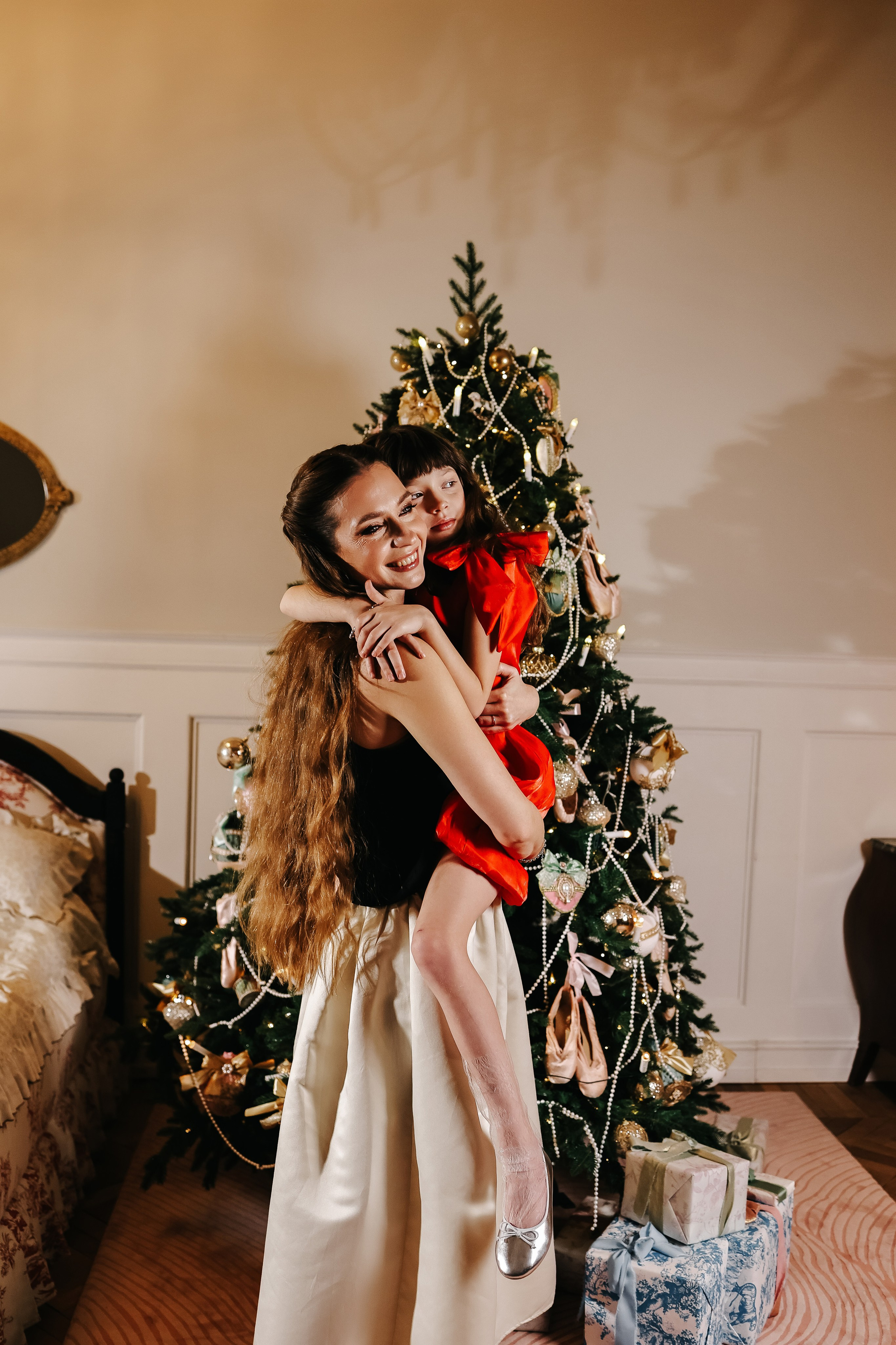 Новогодняя история Людмилы и Полины. Свадебный и семейный фотограф в Воронеже Ксения Воротникова