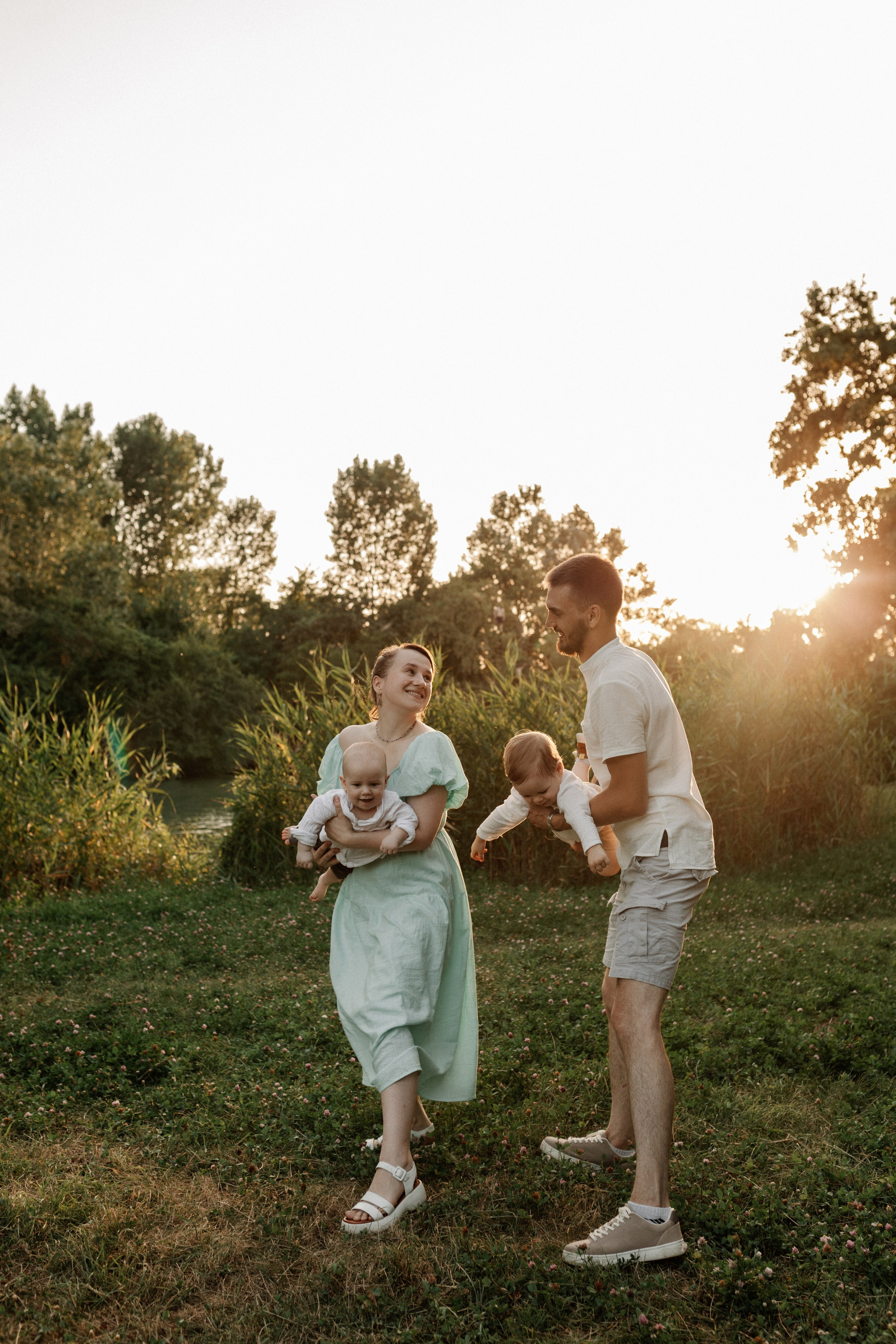 Оксана, Лёша, Рома и Коля. Семейный фотограф в Краснодаре Яна Морева