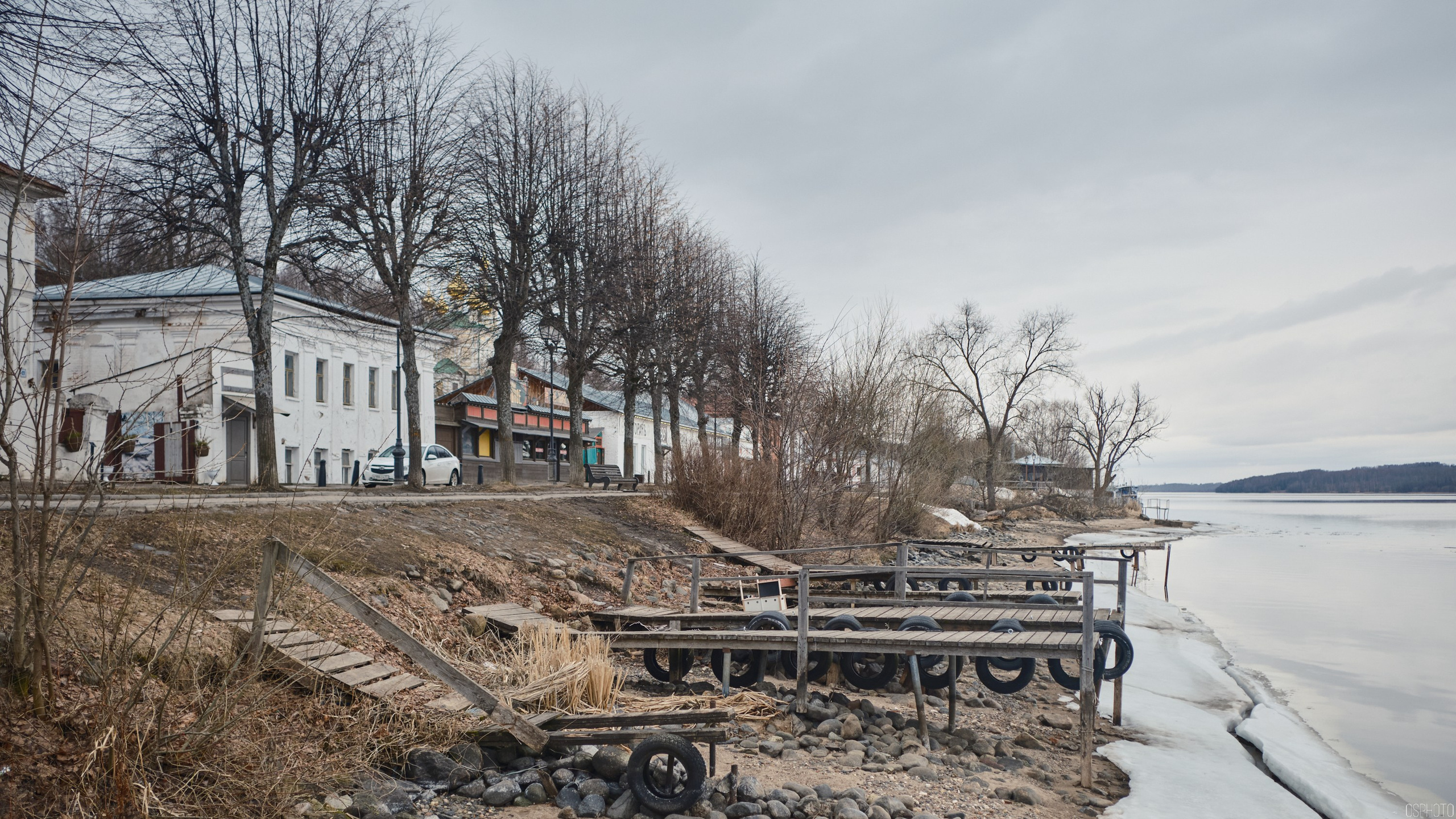 Плёс. Волга. Март. Фотографъ Сергѣевъ. Поймать мгновеніе