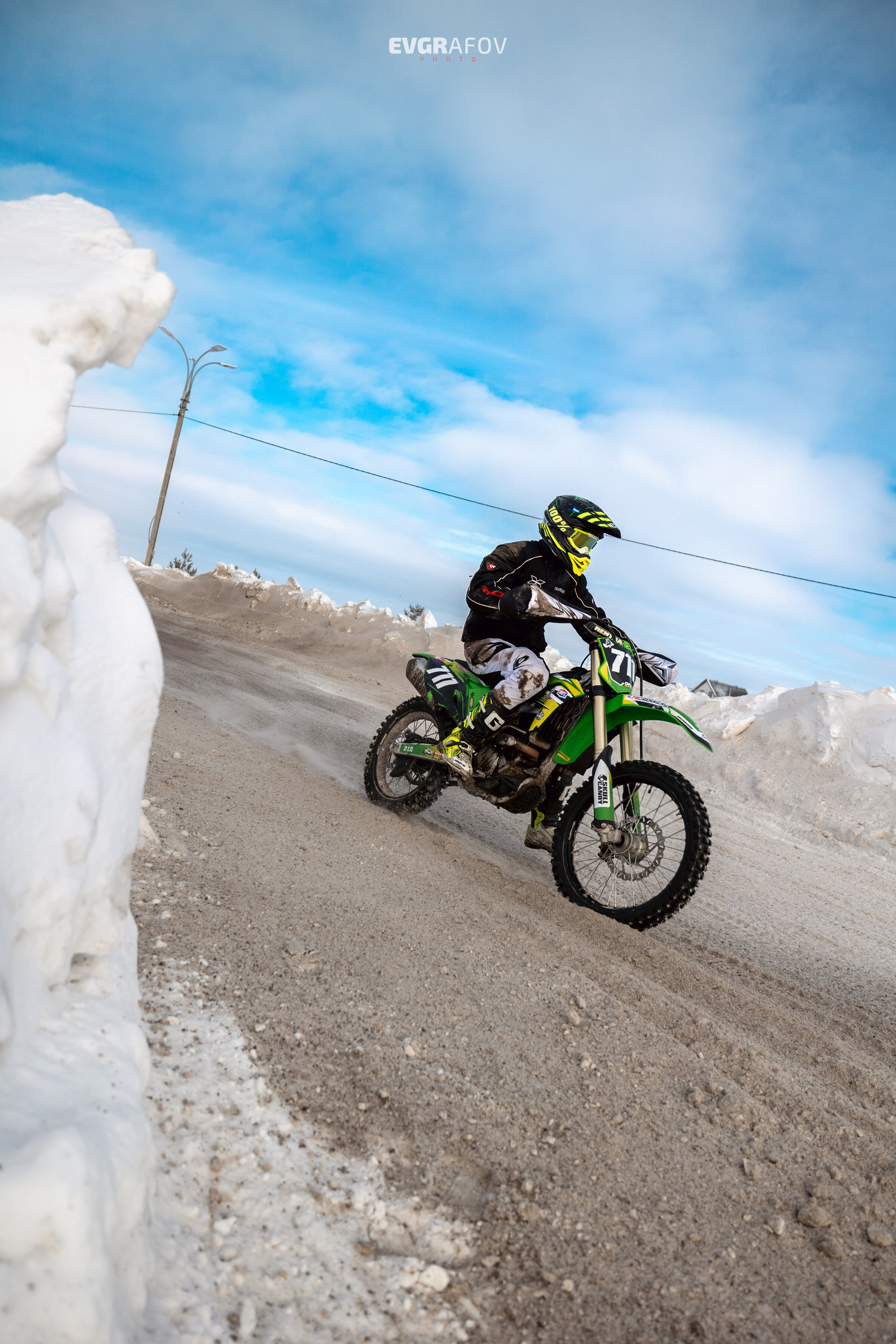 Открытый кубок Республики Татарстан по мотокроссу 3 этап. 4 февраля 2024 г. Фотограф Евграфов Александр