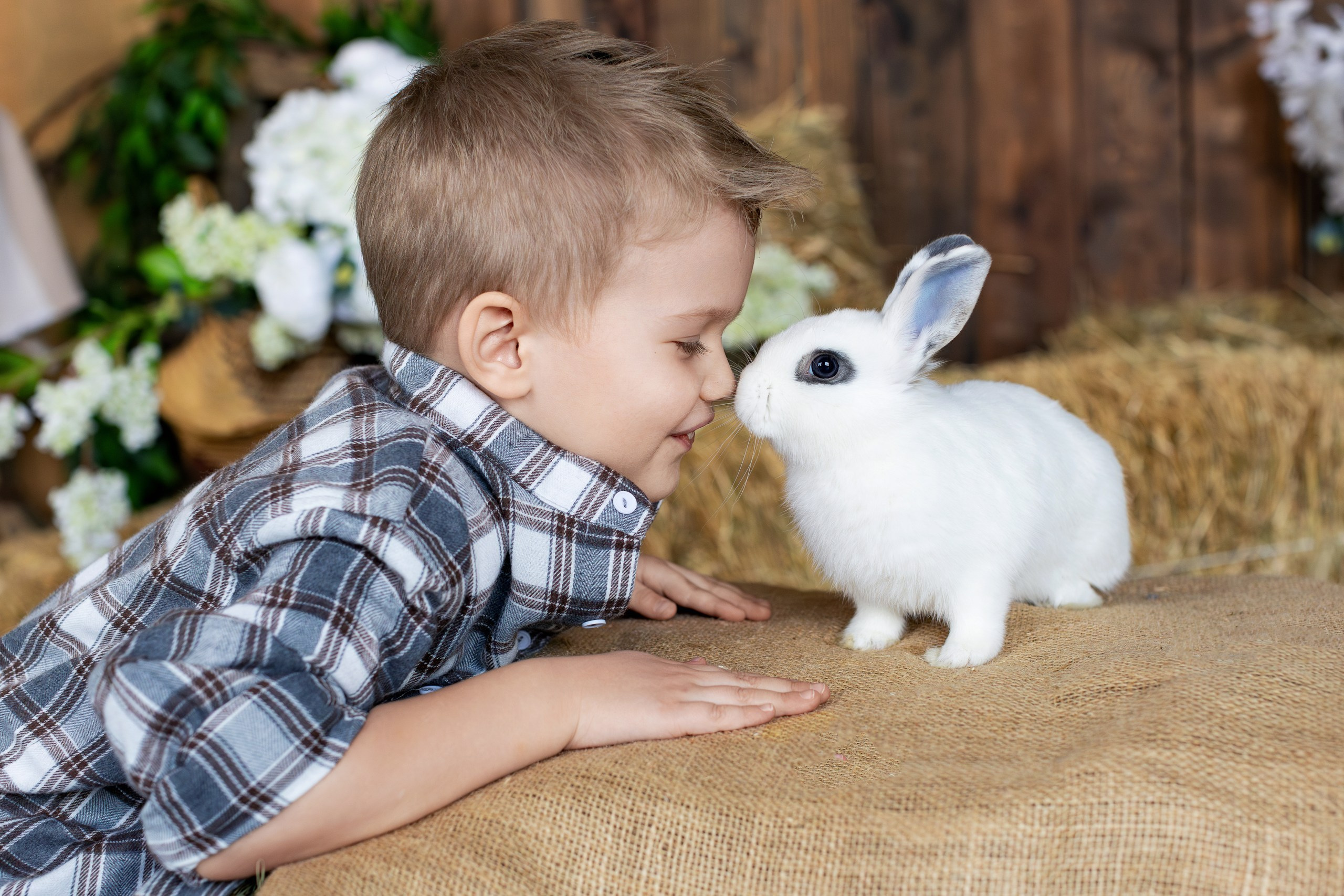Фотосесии с Утятами и Кроликами (Пасхальные Фотосессии). Семейный и Детский фотограф в Москва Скворцова Татьяна