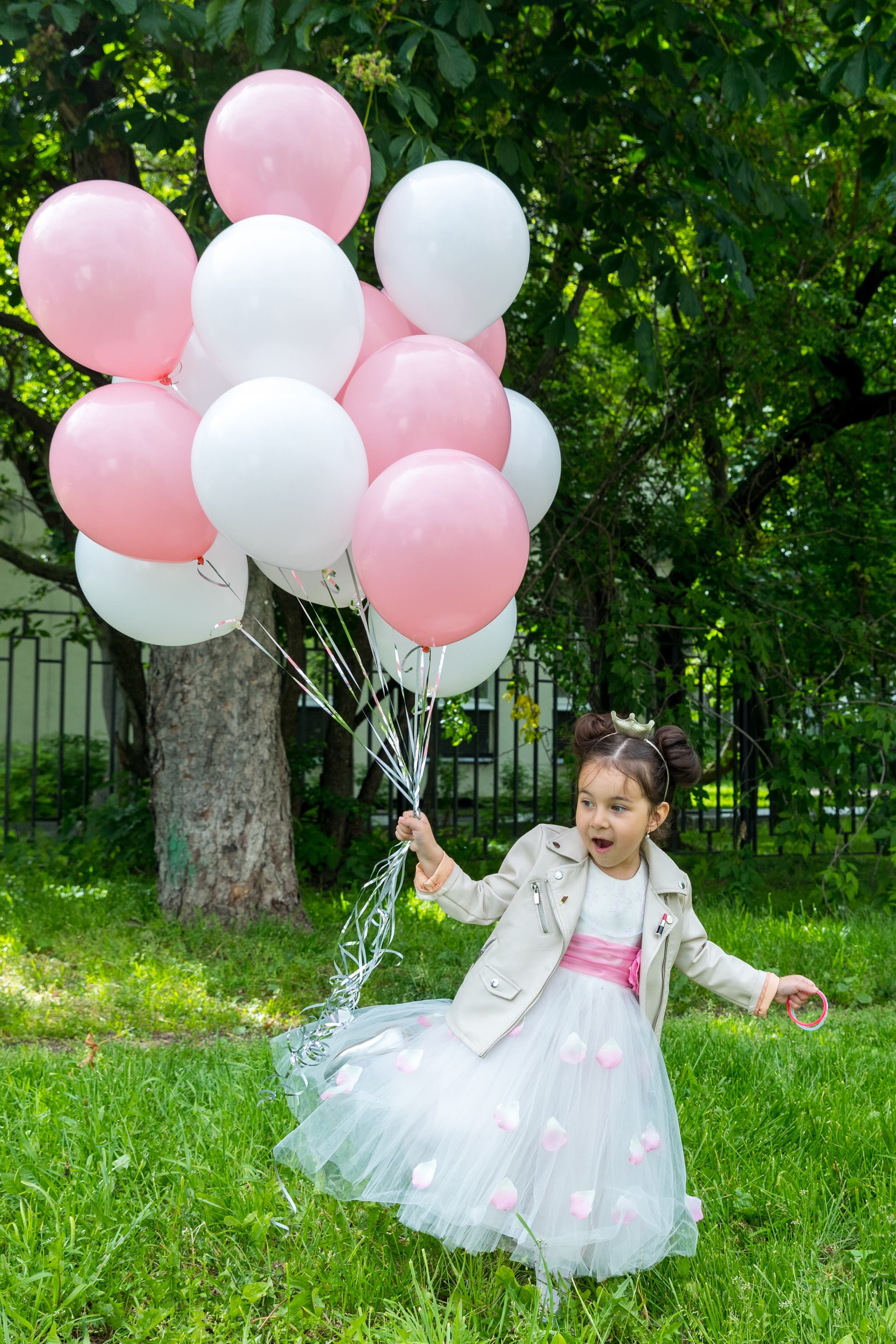 Детская фотосессия с шариками