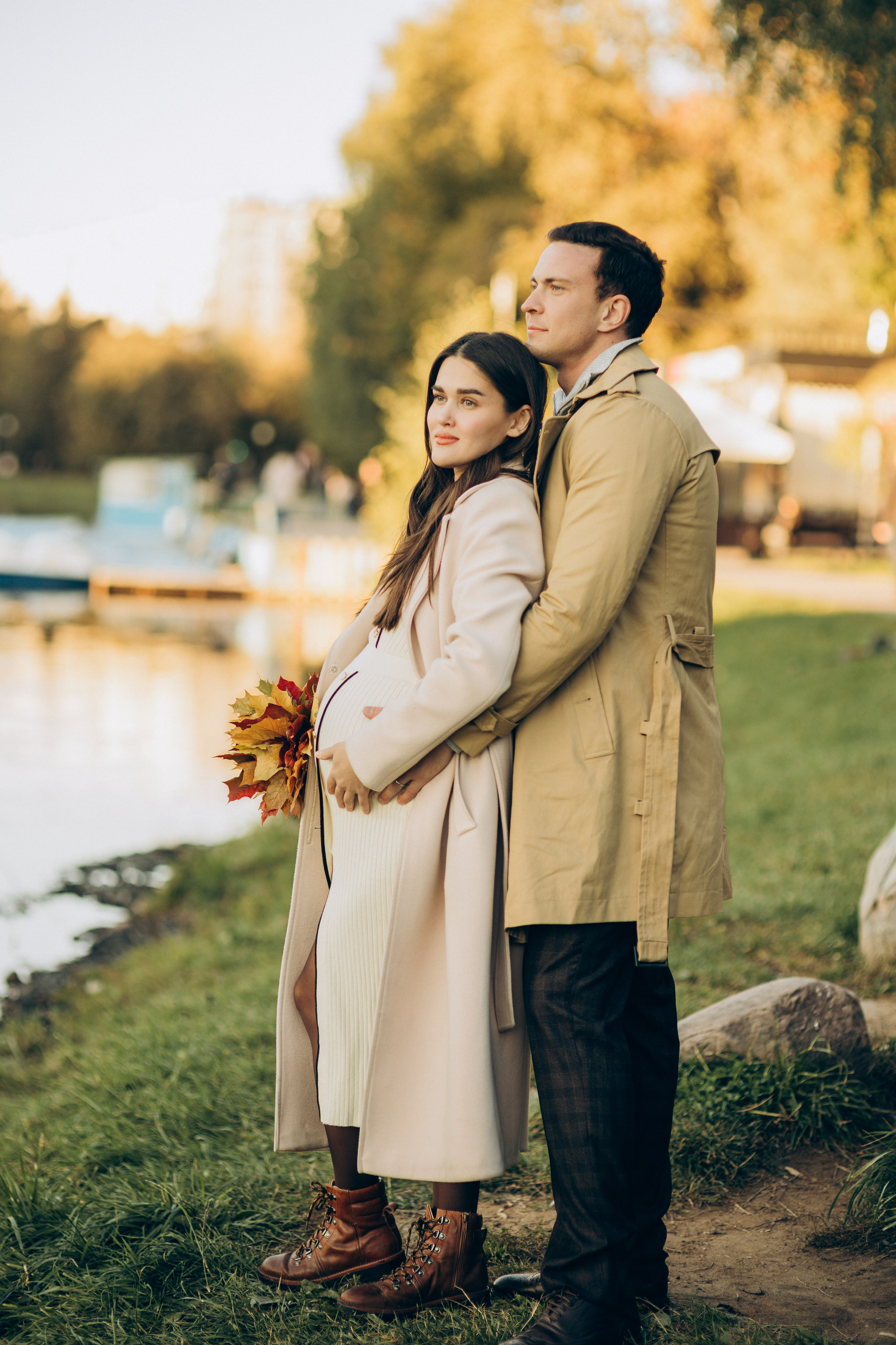 Осень в парке. Свадебный и семейный фотограф Москва и Московская область