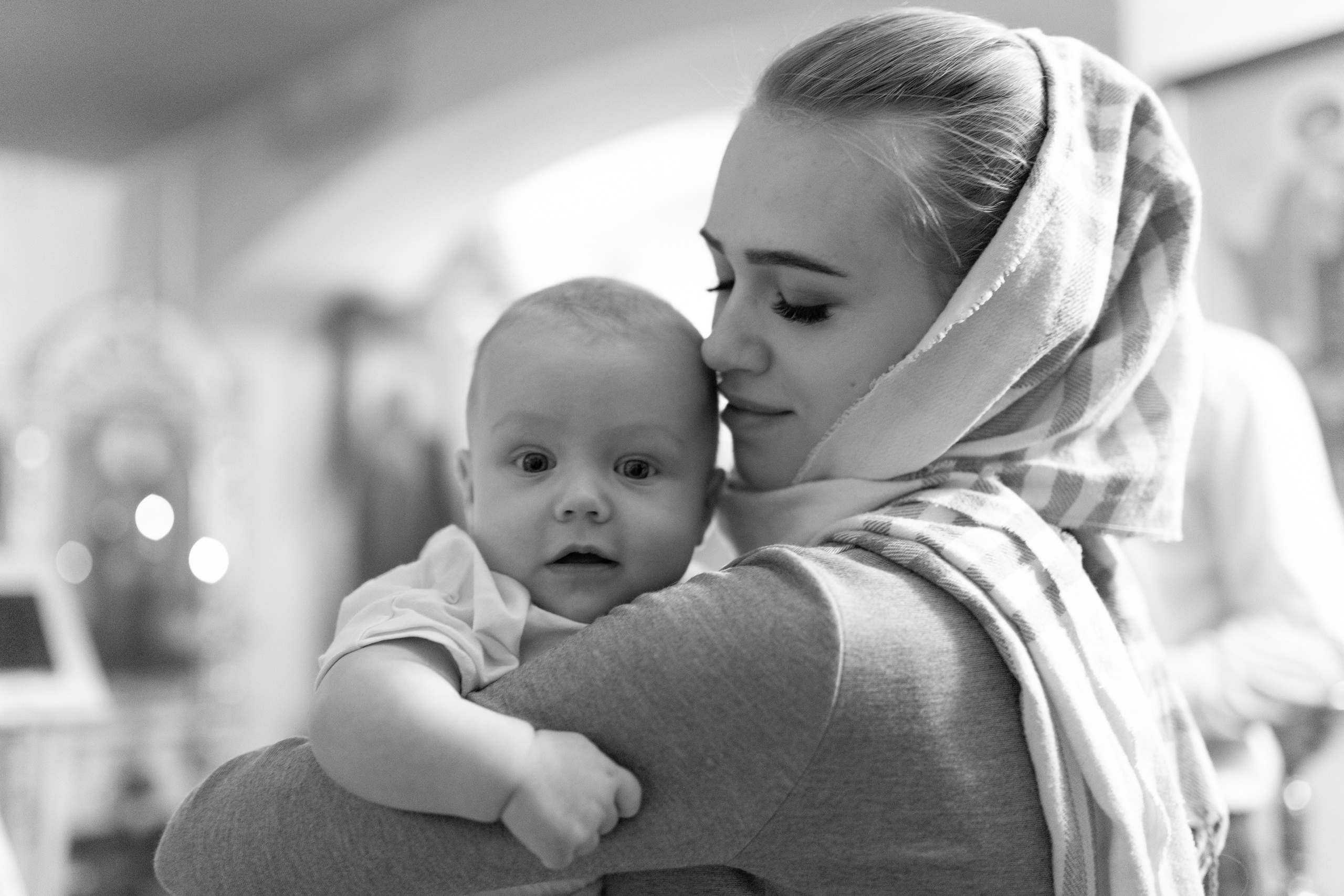 Таинство крещения. Фотограф Комаров Сергей