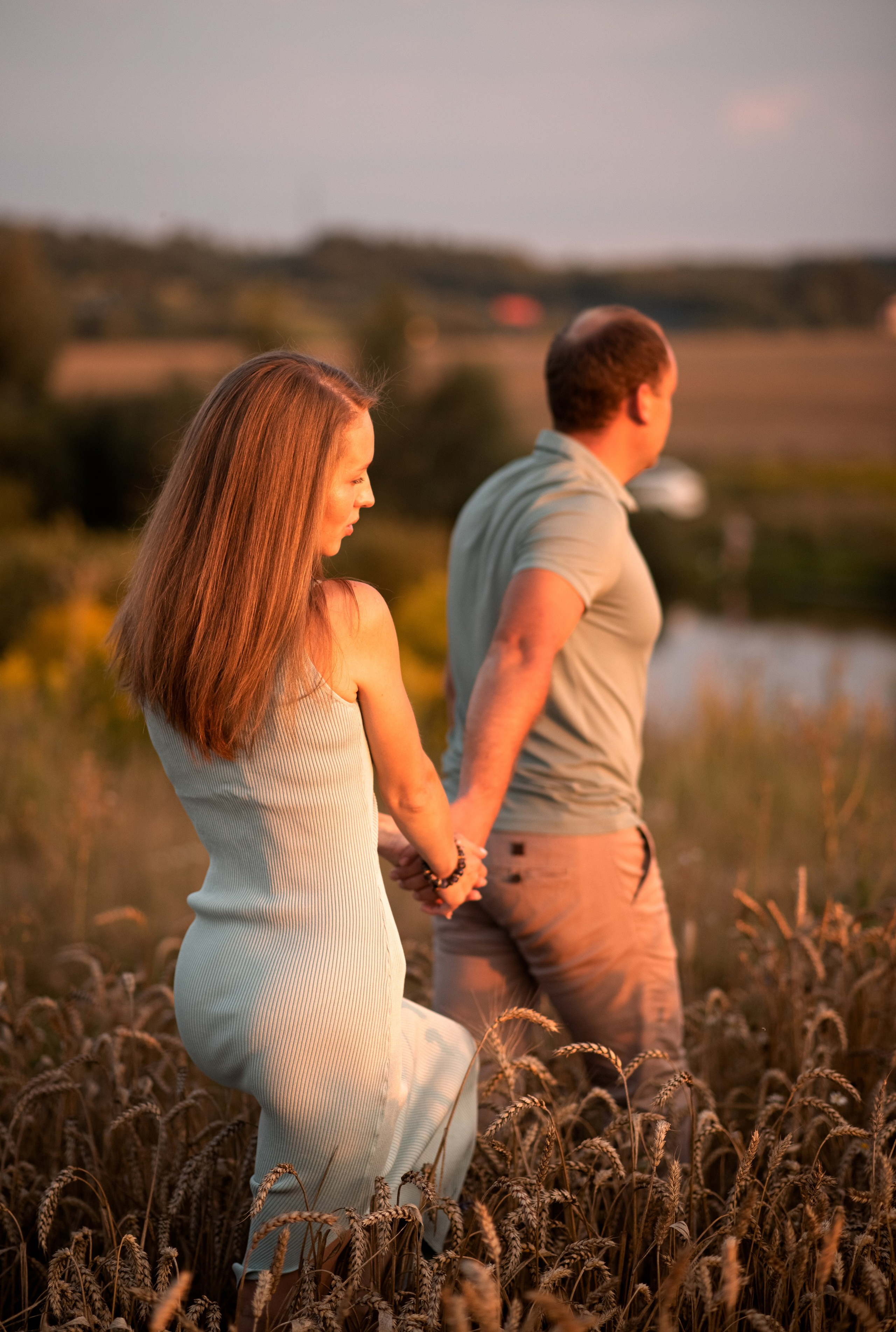 Семейная фотосессия в пшеничном поле. Семейный и детский фотограф в Туле Светлана Воронкова