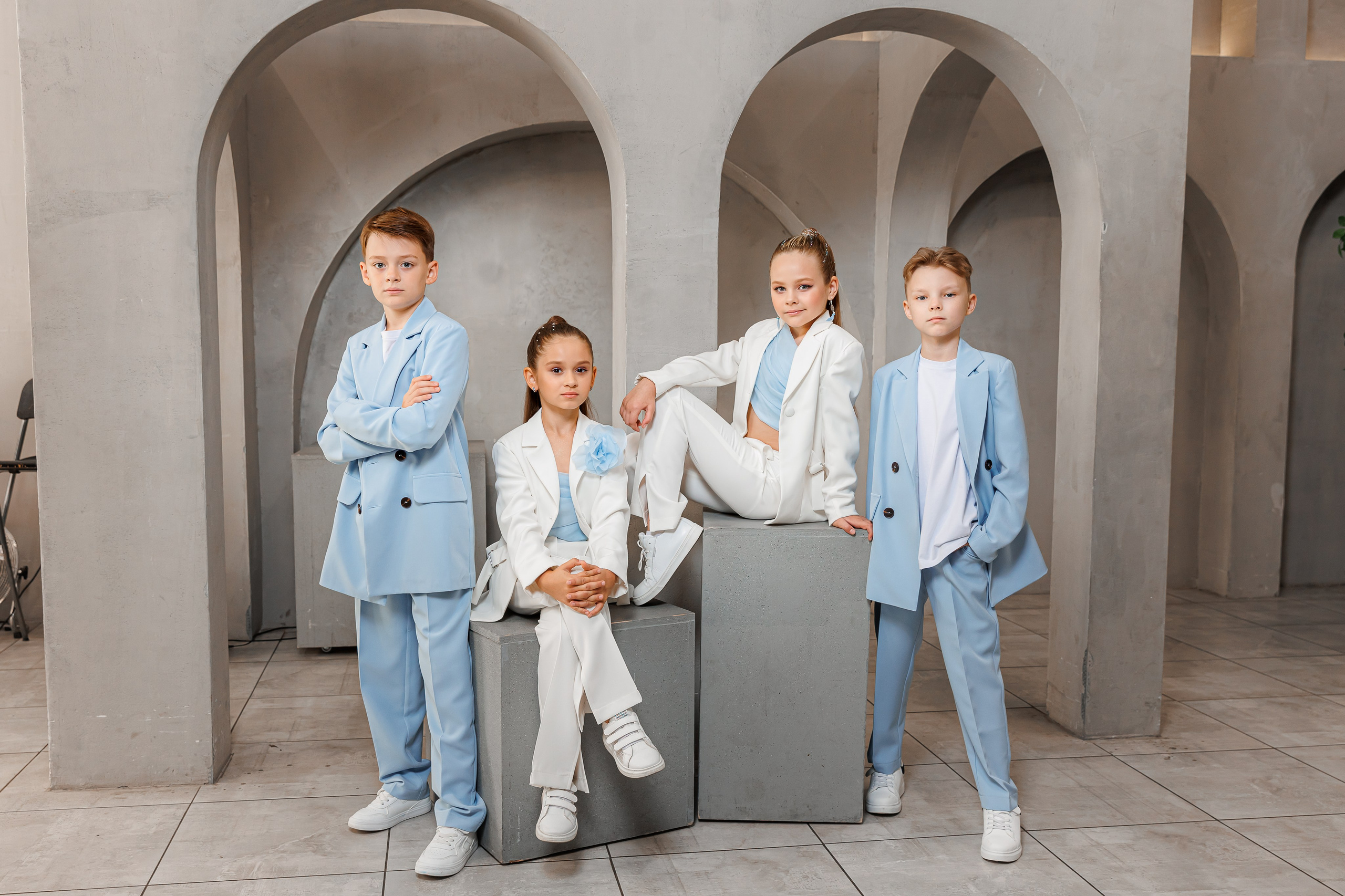 Студийная съёмка для вокальной студии «Звёздочка». Семейный и детский фотограф Комина Елена, Власиха, Одинцово