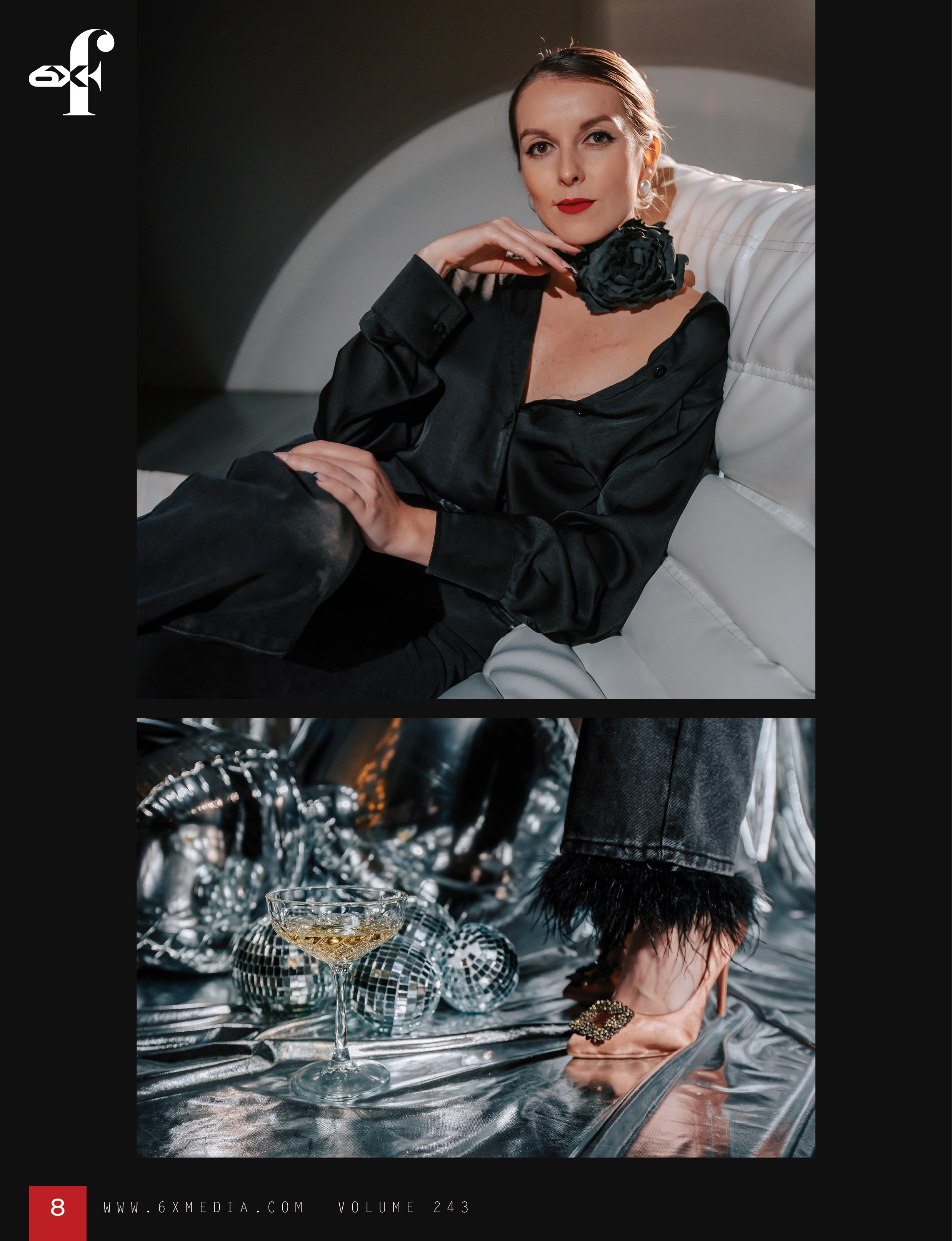 Обложка журнала и публикация в 6XF Атланта. Фотограф Тольятти Светлана Пудовкина